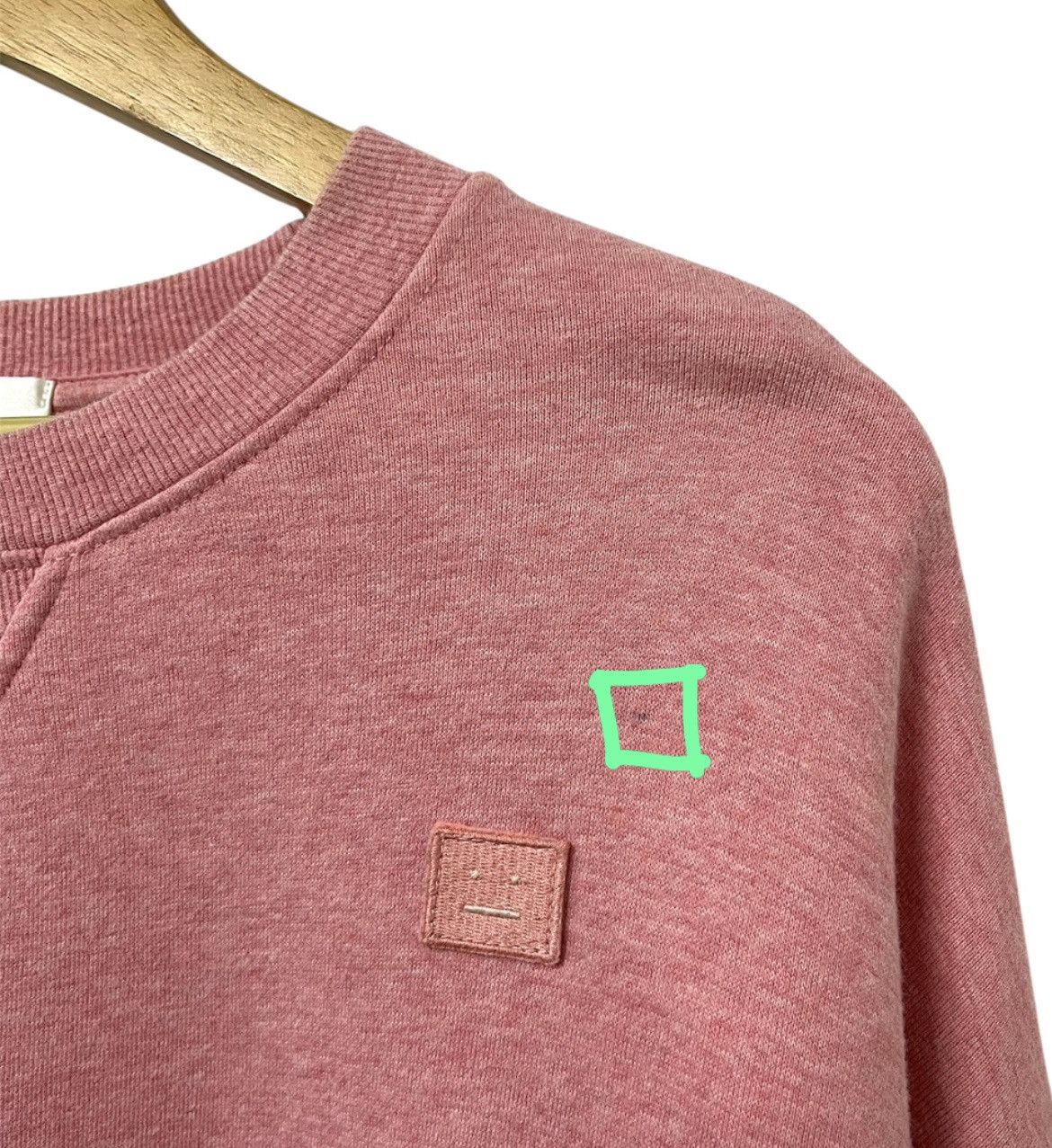 Acne Studios ACNE STUDIOS FINT FACE PSS17 LOGO SWEATSHIRT Size US XS / EU 42 / 0 - 7 Thumbnail