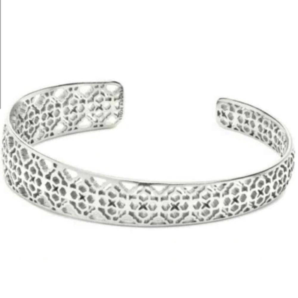 Kendra Scott Kendra Scott Uma Silver Filigree Cuff Bracelet Size ONE SIZE - 1 Thumbnail