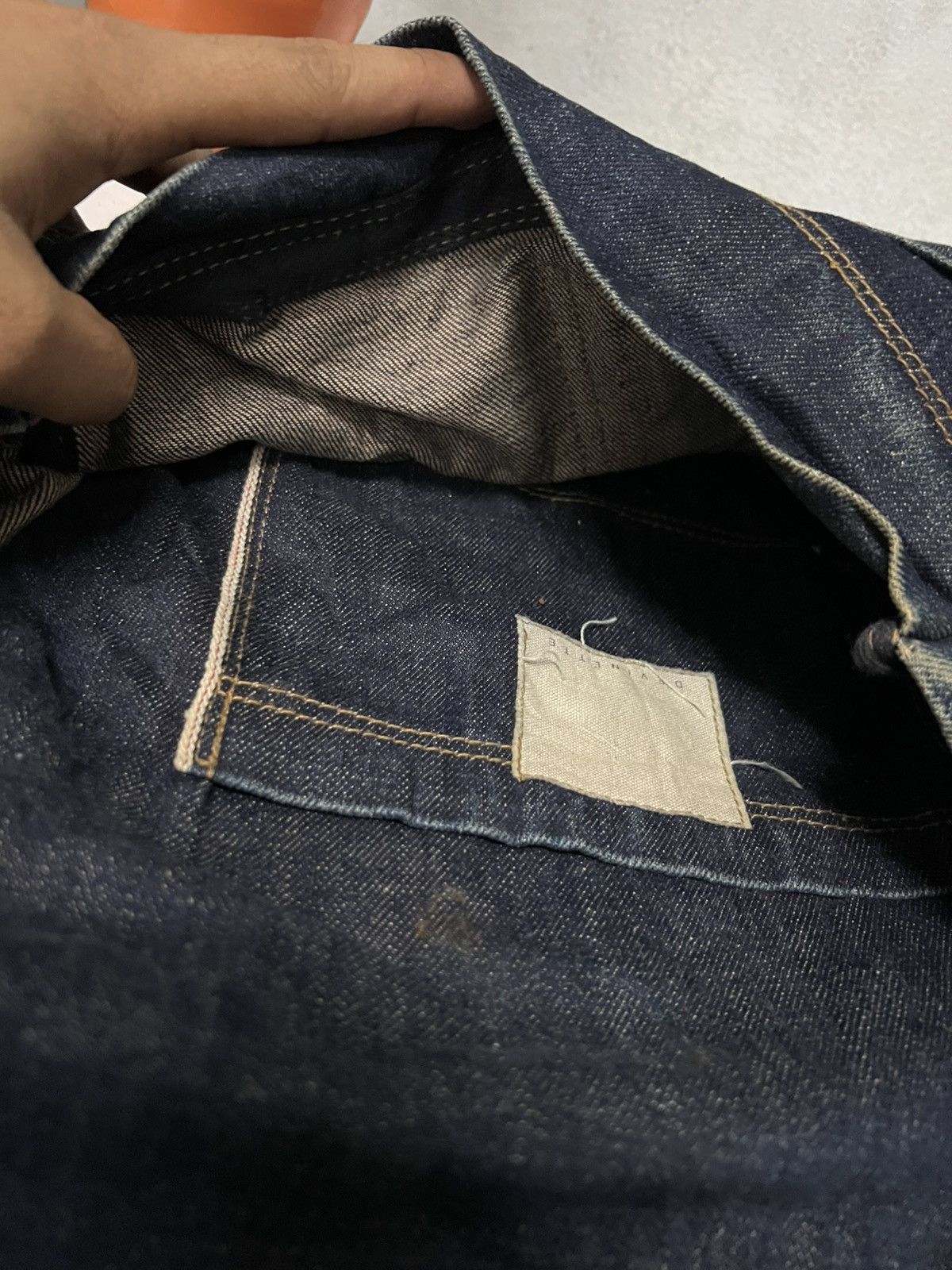 Japanese Brand × Vintage Vintage Denim DEVINETTE Shoulder Size ONE SIZE - 10 Thumbnail