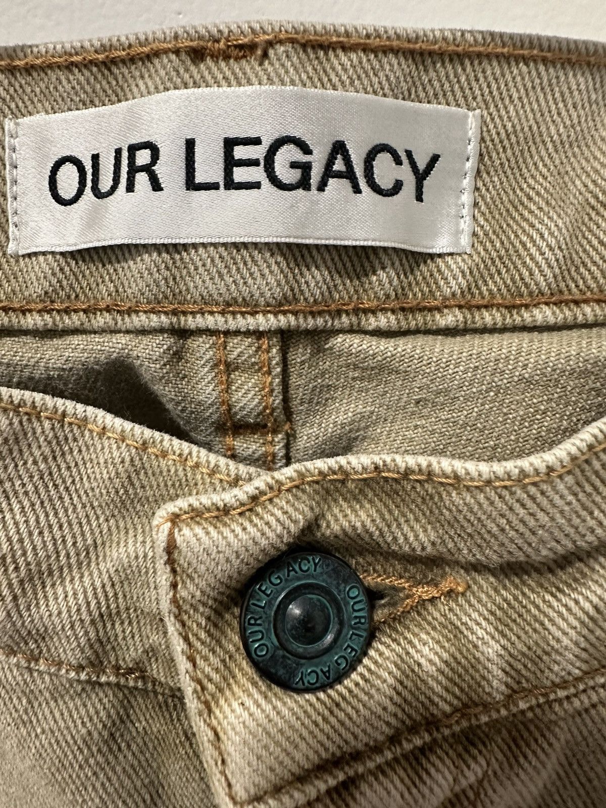 Our Legacy Our Legacy Gray Formal Cut Jeans Size US 29 - 6 Thumbnail
