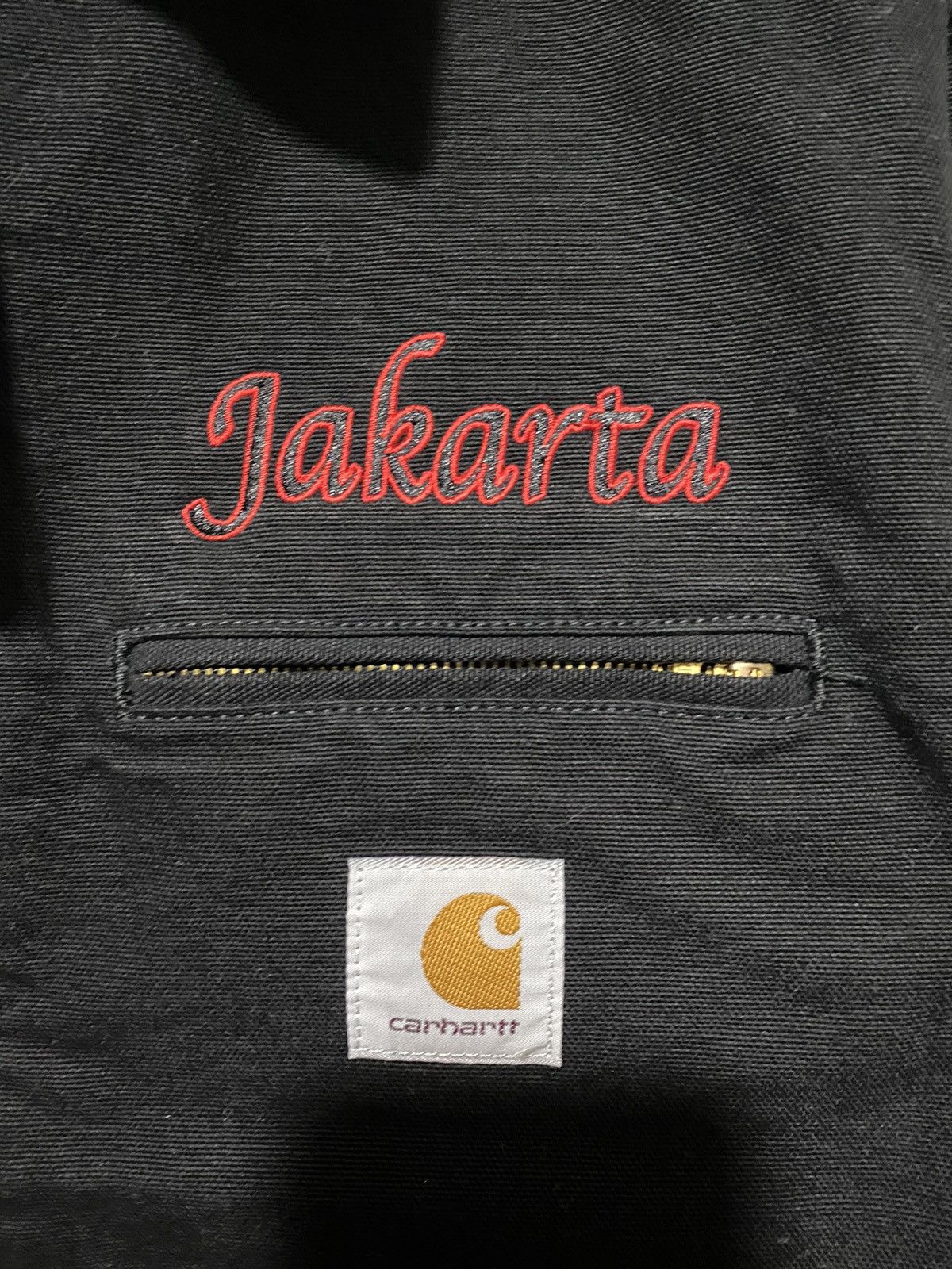 Carhartt Wip Open Store Jakarta Detroit Jacket, M, black,