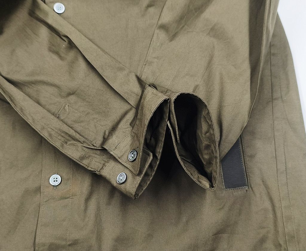 Jil Sander × Uniqlo JIL SANDER UNIQLO army green shirt with side pocket Size US S / EU 44-46 / 1 - 6 Thumbnail