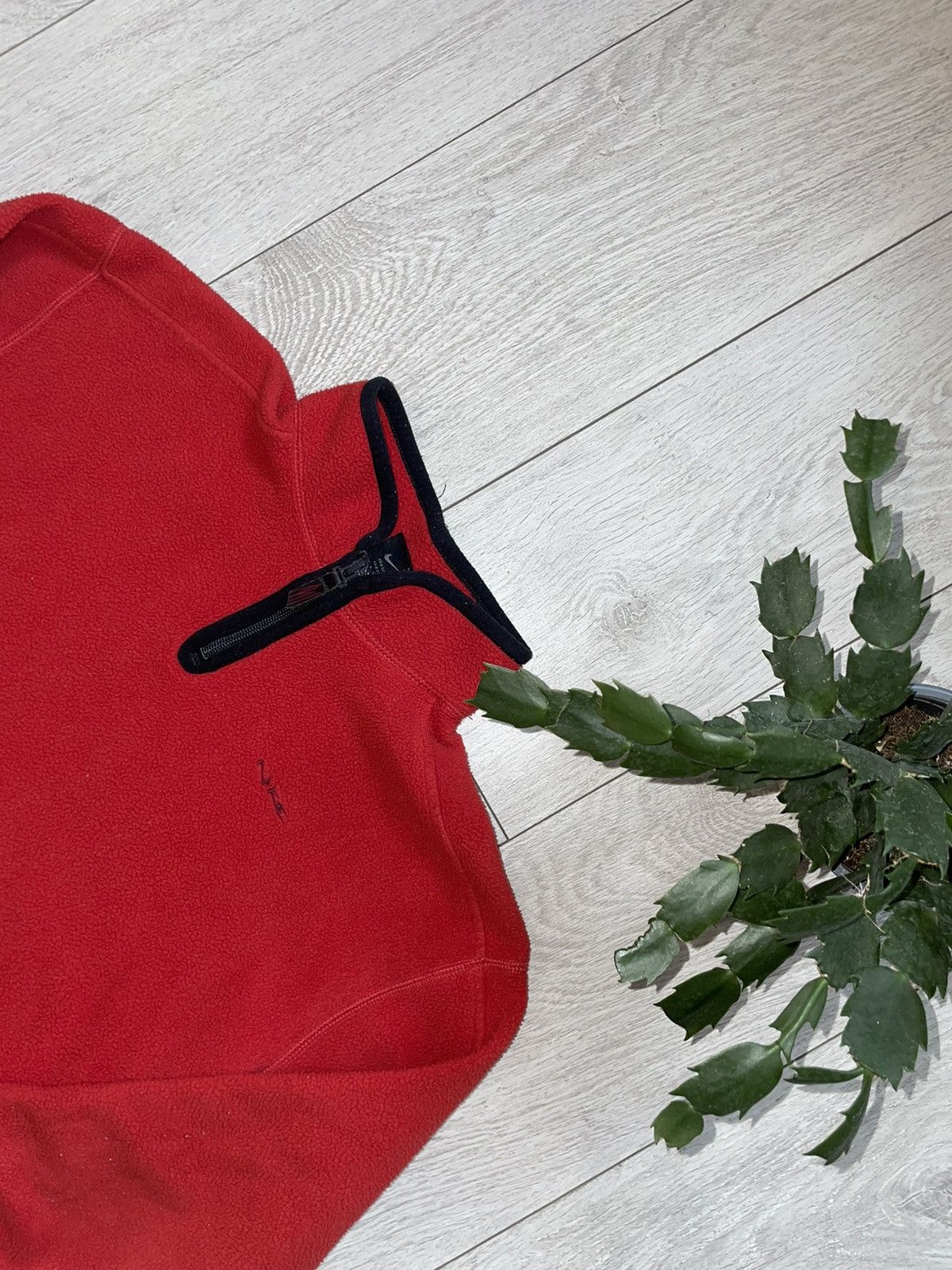 Nike × Vintage 1/4 Zip Fleece Nike Vintage 2000s Size US S / EU 44-46 / 1 - 2 Thumbnail