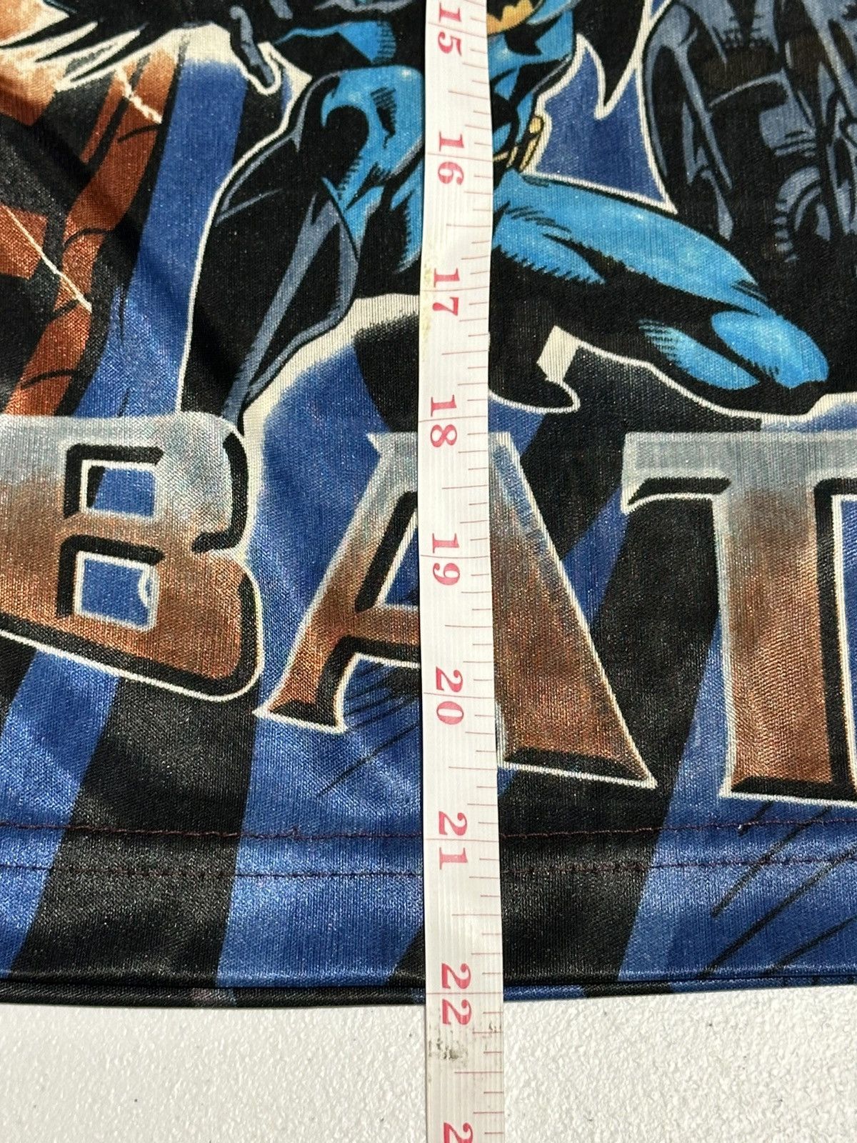 Warner Bros Vintage y2k Warner bros Batman AOP Youth T-shirt Size US S / EU 44-46 / 1 - 6 Thumbnail