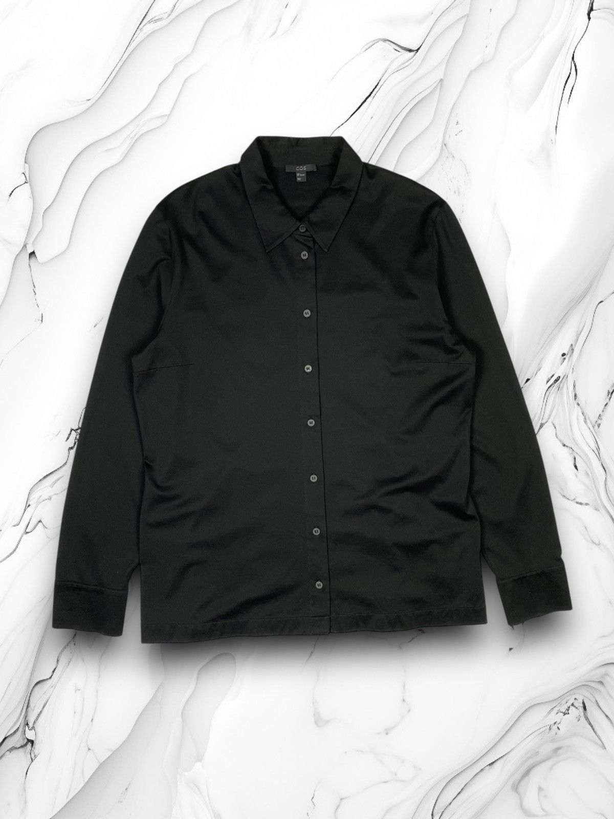 Designer × H&M Cos Designer Casual Button Up Long Sleeve Shirt Size L / US 10 / IT 46 - 1 Thumbnail