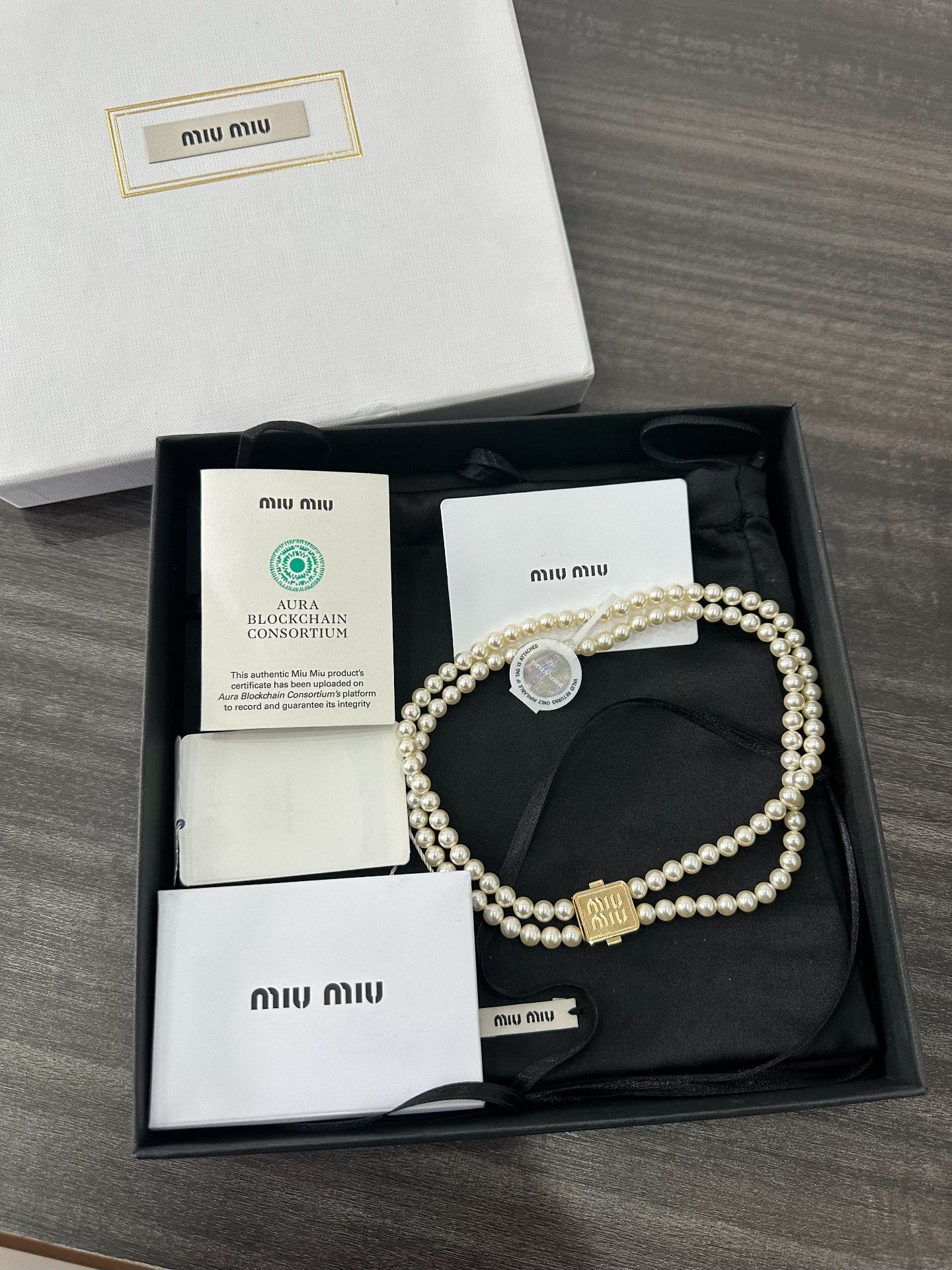 Miu Miu Miu Miu Gold Jewelry one size Men Size ONE SIZE - 1 Thumbnail