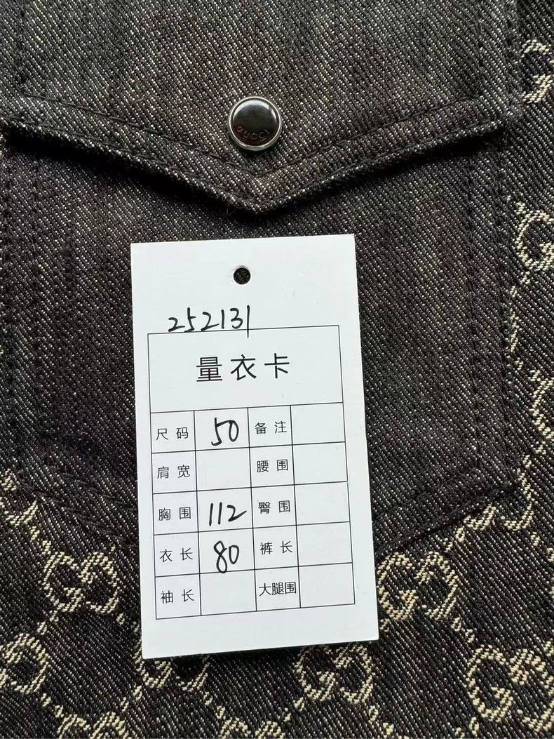 Gucci Gucci Full-printed denim shirt 2502-Nextarrow Size US M / EU 48-50 / 2 - 5 Thumbnail