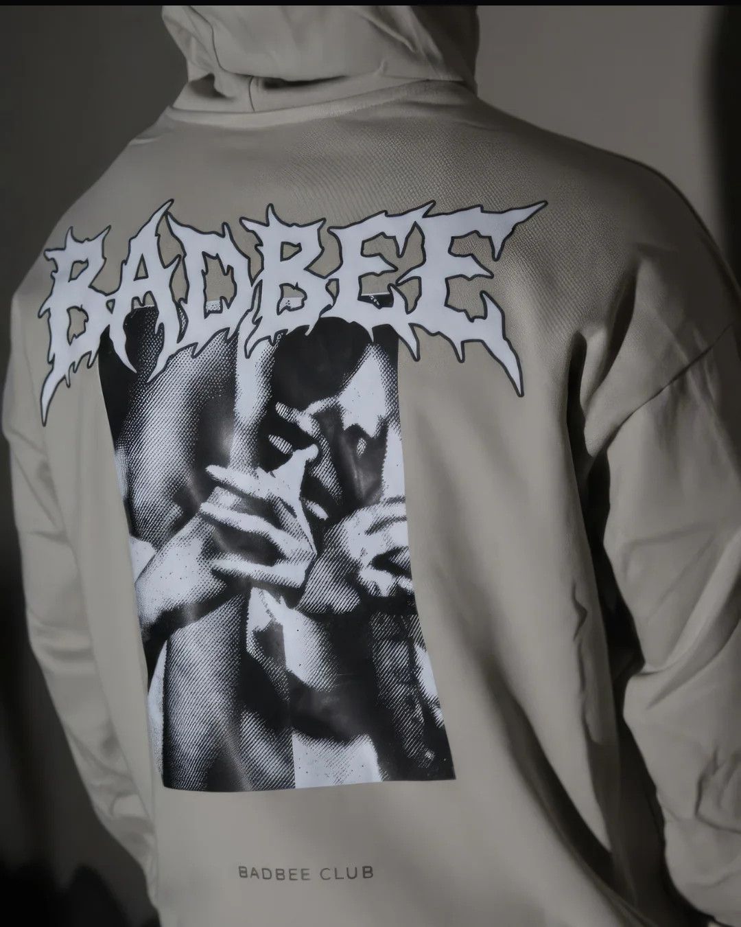 Other Badbee Overthinker's Beige Hoodie Streetwear Urban Size US M / EU 48-50 / 2 - 1 Thumbnail