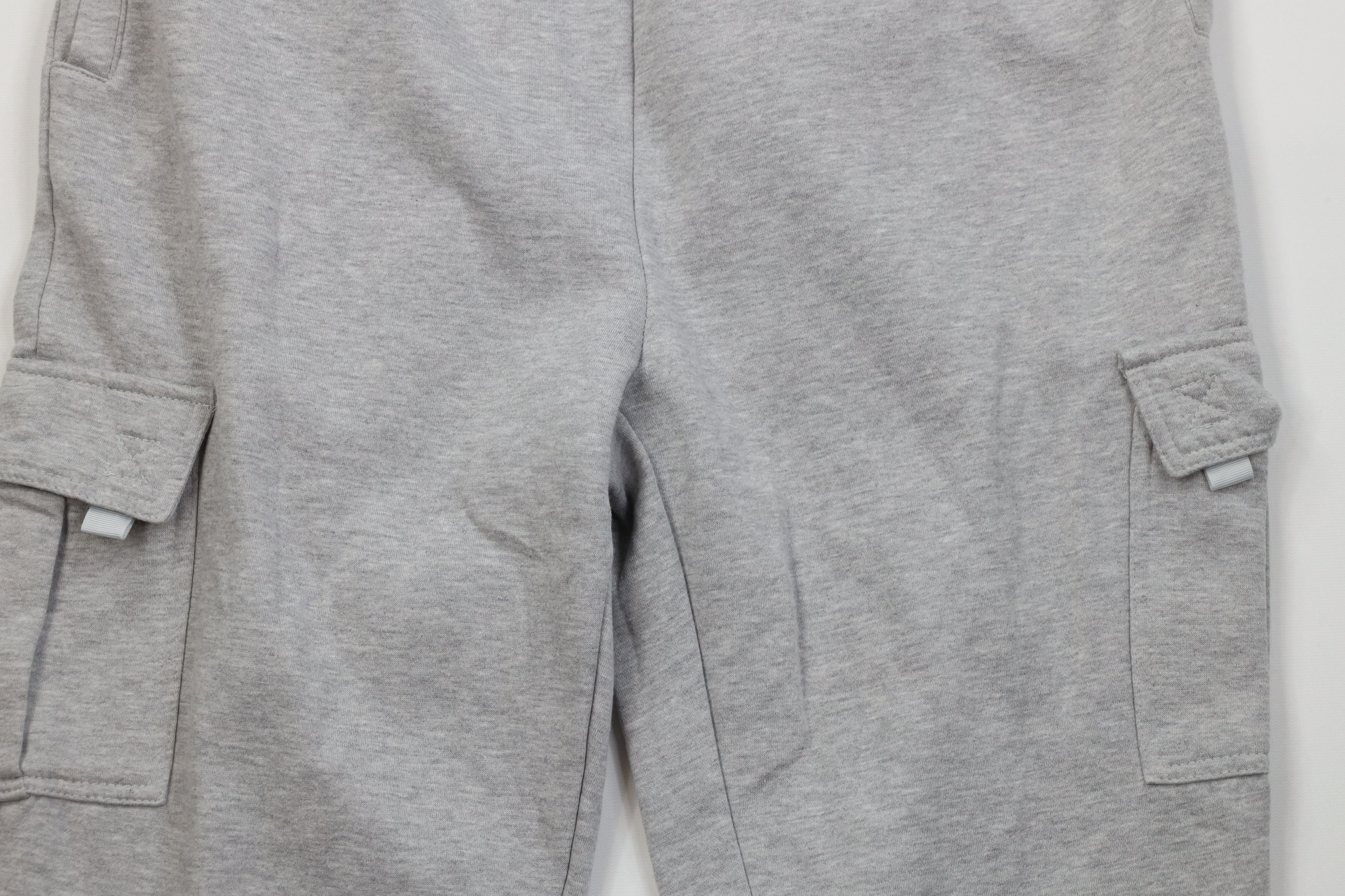 Vintage Vintage 90s Y2K Streetwear Cargo Sweatpants Heather Gray Size US 36 / EU 52 - 3 Thumbnail