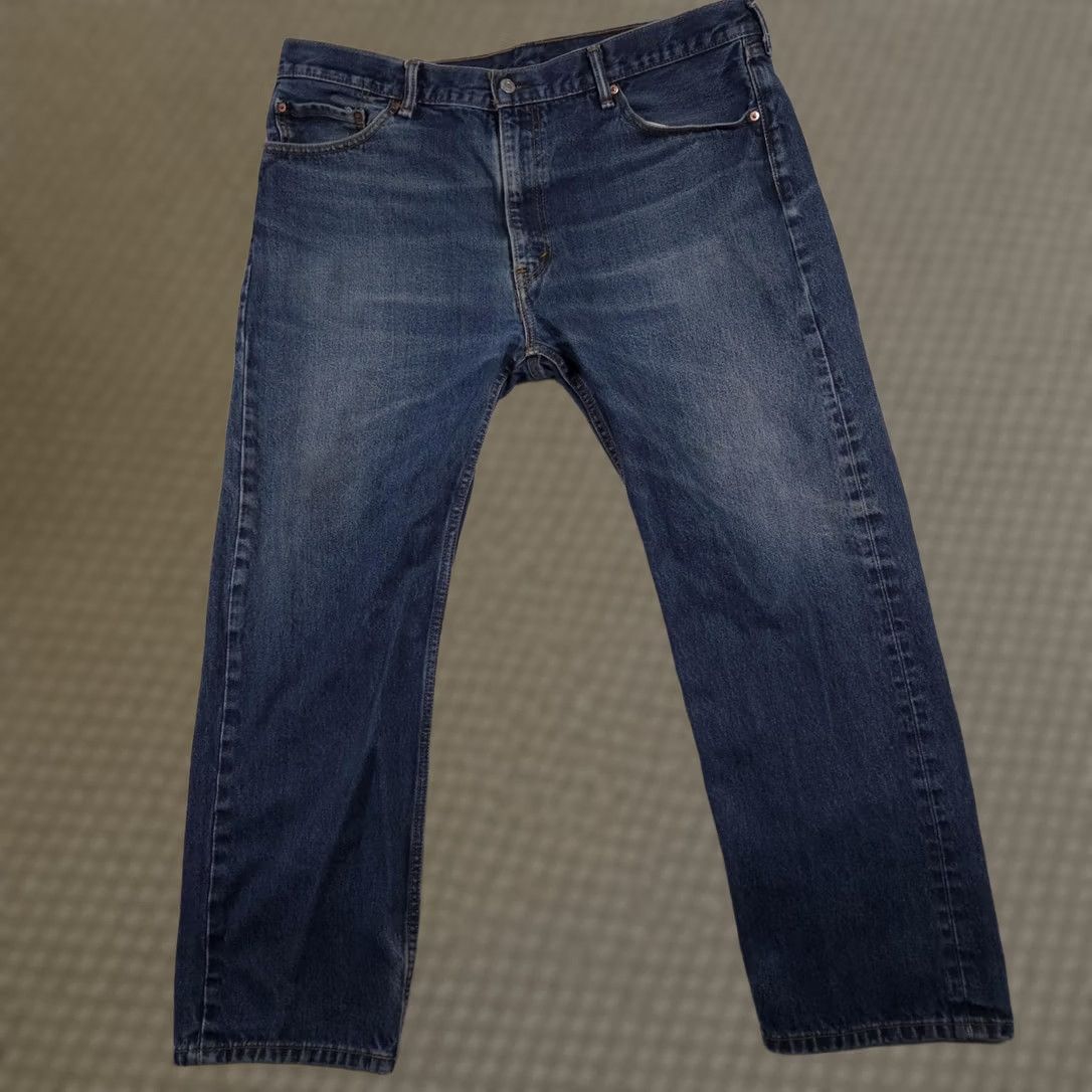 Levi's VINTAGE Levi's Jeans Mens 42x30 Blue Denim 505 Straight Zip Fly Regular Fit Casual Mens Jeans Size US 42 / EU 58 - 1 Thumbnail