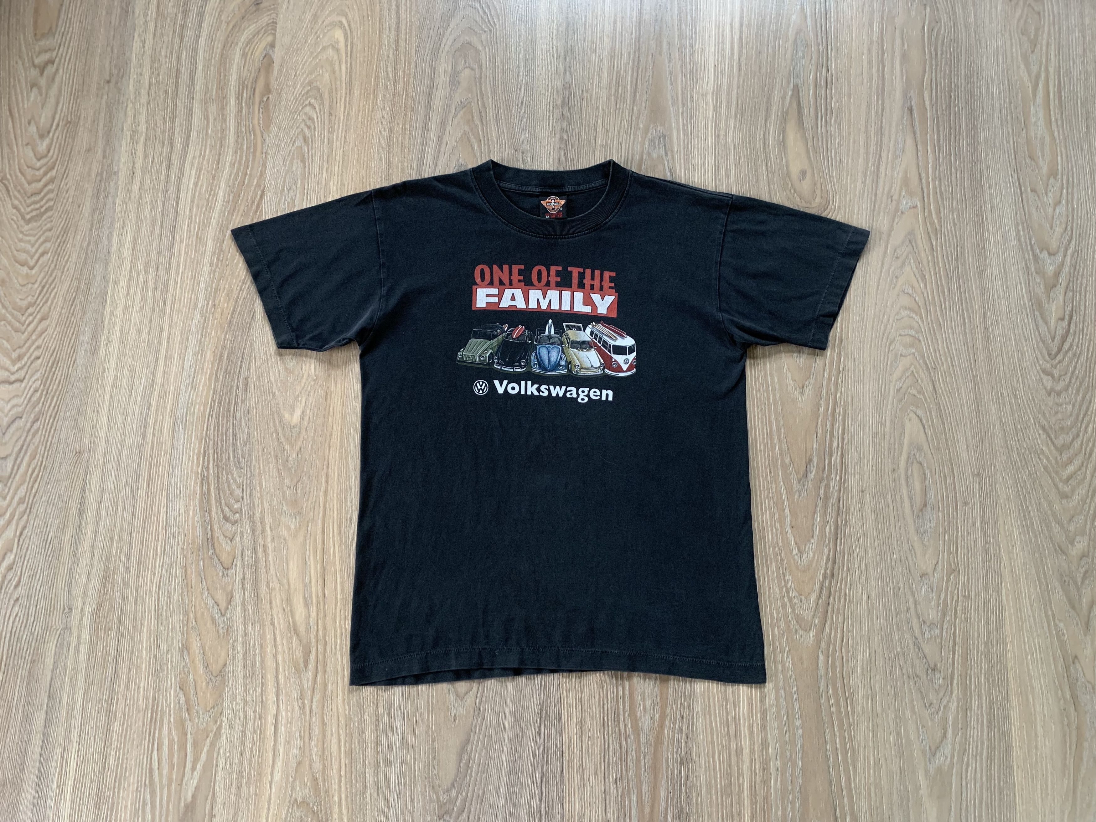 Vintage Volkswagen One Of The Family Vintage T Shirt Size US M / EU 48-50 / 2 - 8 Thumbnail