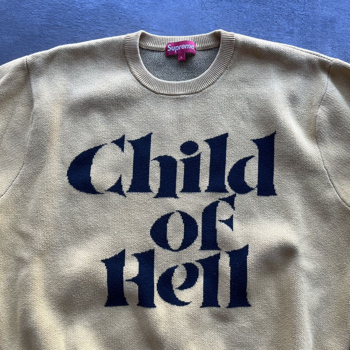 Supreme Supreme "Child of Hell" Sweater Size US L / EU 52-54 / 3 - 2 Thumbnail