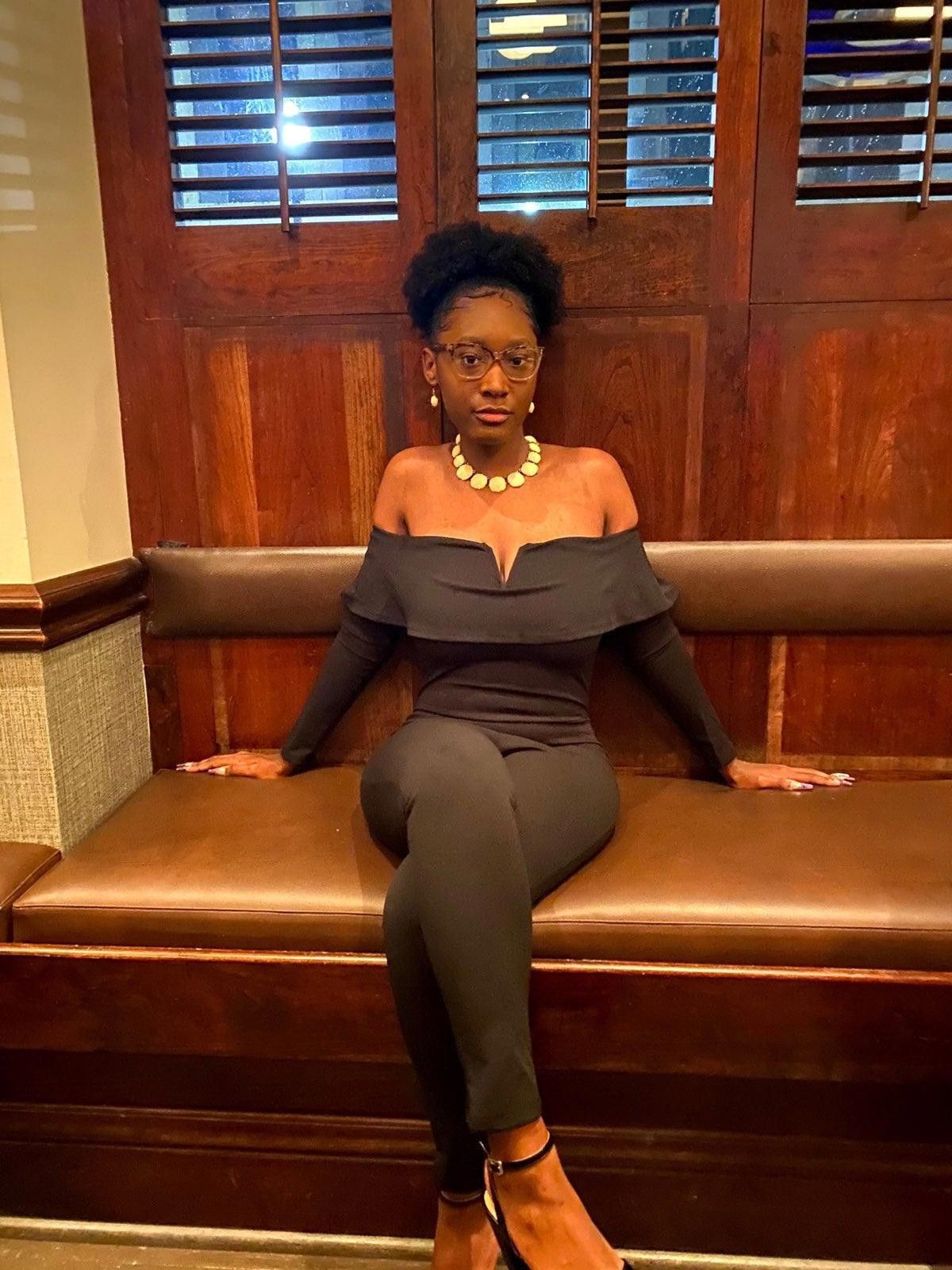 Fashion Nova Black Jumpsuit Size 32" / US 10 / IT 46 - 1 Thumbnail