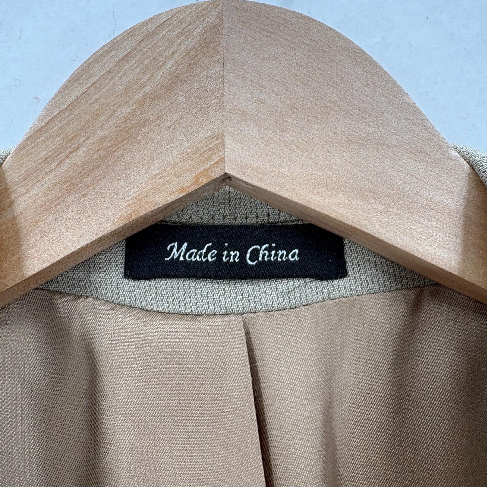 Chaps Chaps Blazer Mens 42L Tan Beige Sport Coat Three Button Workwear Business NWT Size 42R - 4 Thumbnail