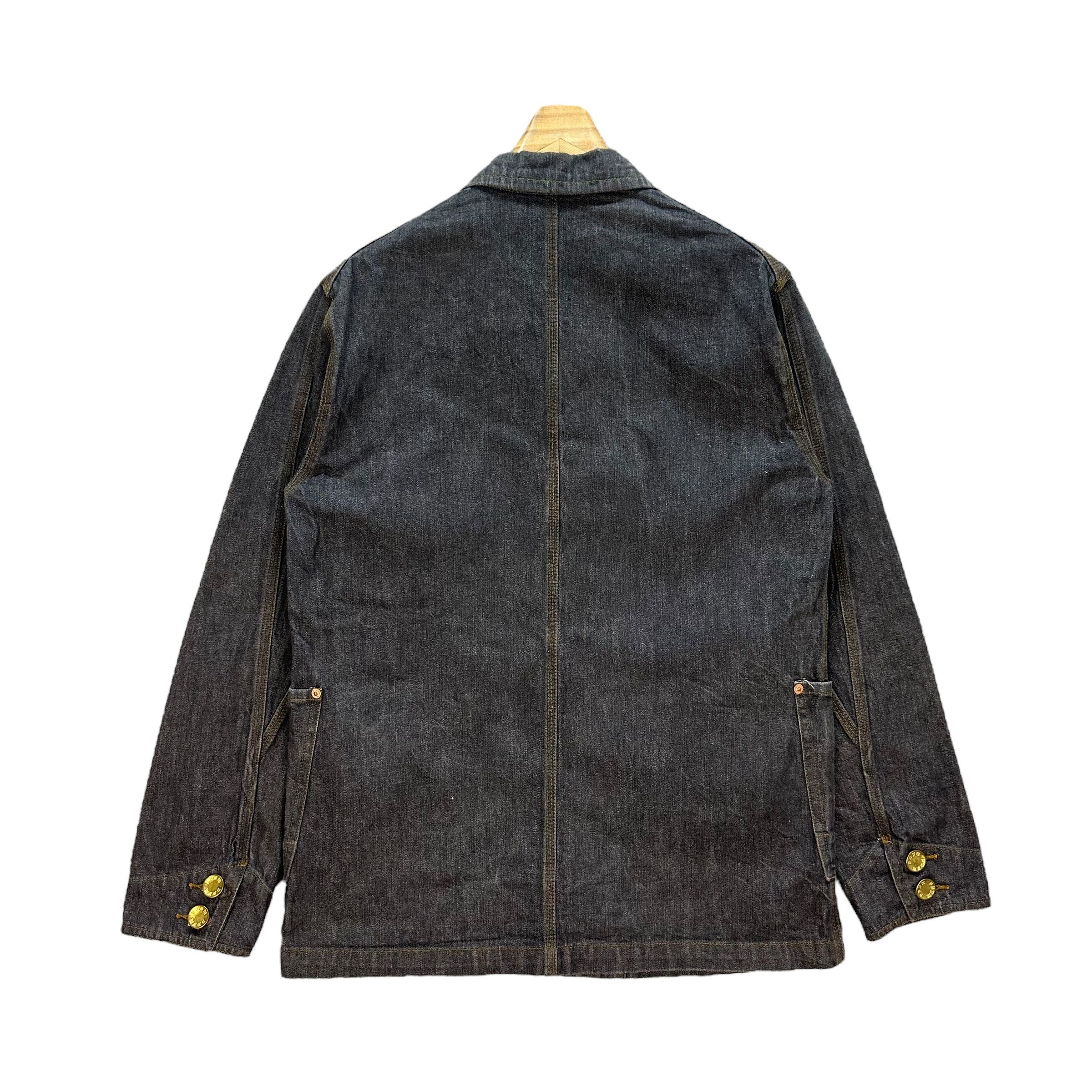PPFM PPFM THREE POCKET DENIM JACKET #8919-038 Size US M / EU 48-50 / 2 - 10 Thumbnail