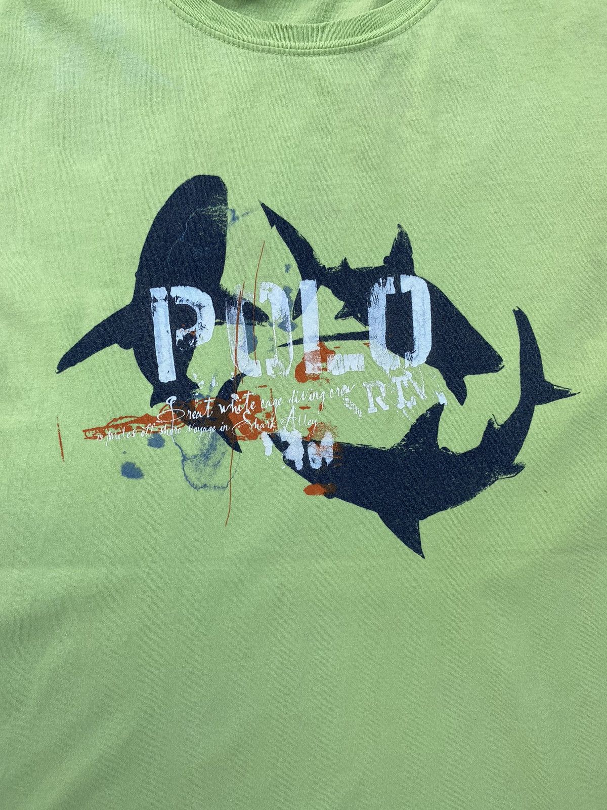 Polo Ralph Lauren Vintage Polo Ralph Lauren Fishing Tee Size US XL / EU 56 / 4 - 3 Thumbnail