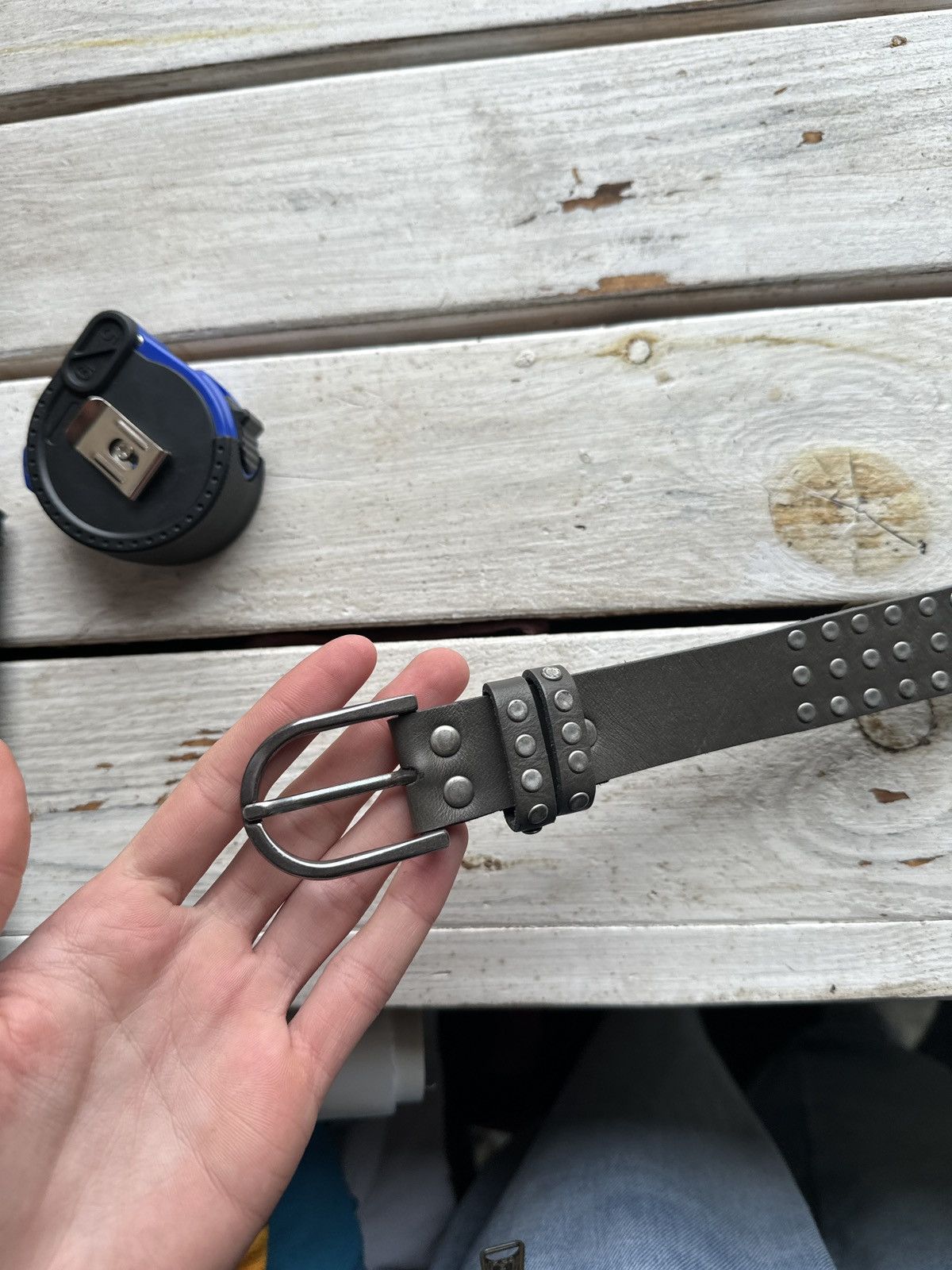Vintage 🚨Vintage Crazy Metal Belt Drip Japanese Hype bb Simon Size ONE SIZE - 2 Thumbnail