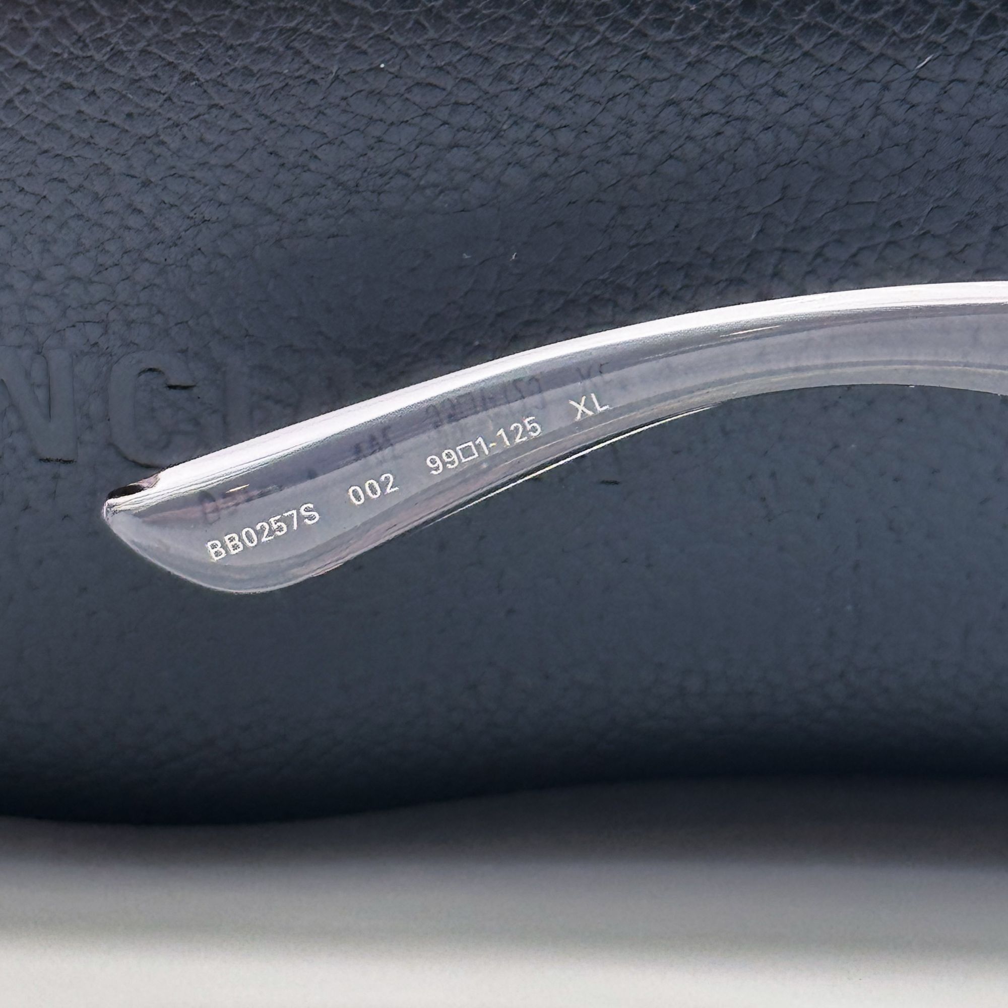 Balenciaga NEW BALENCIAGA BB0257S 002 SUNGLASSES CLEAR SHIELD UNISEX Size ONE SIZE - 7 Thumbnail