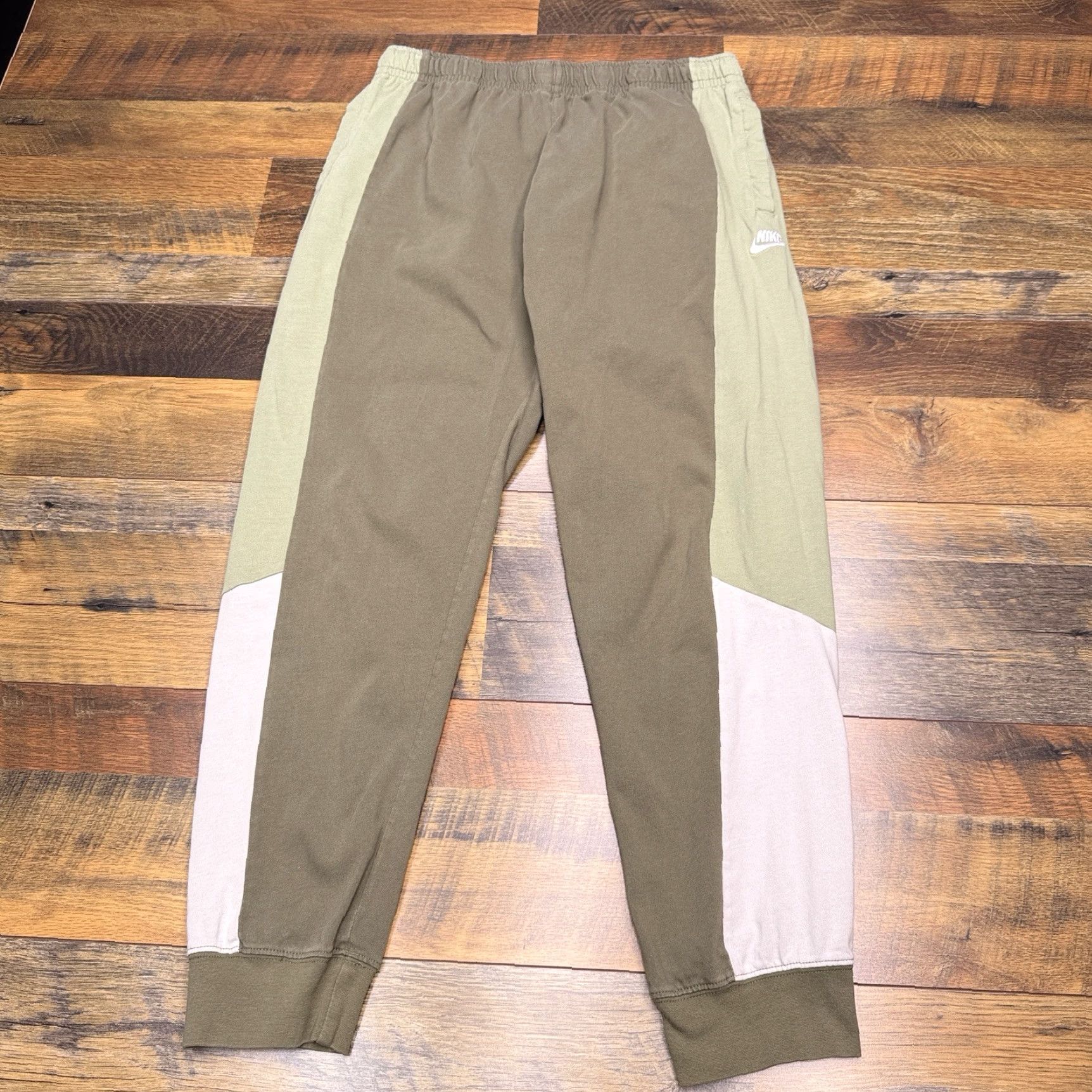 Nike Nike Jogger Sweatpants Mens Large Green Cotton Size US 33 - 2 Thumbnail