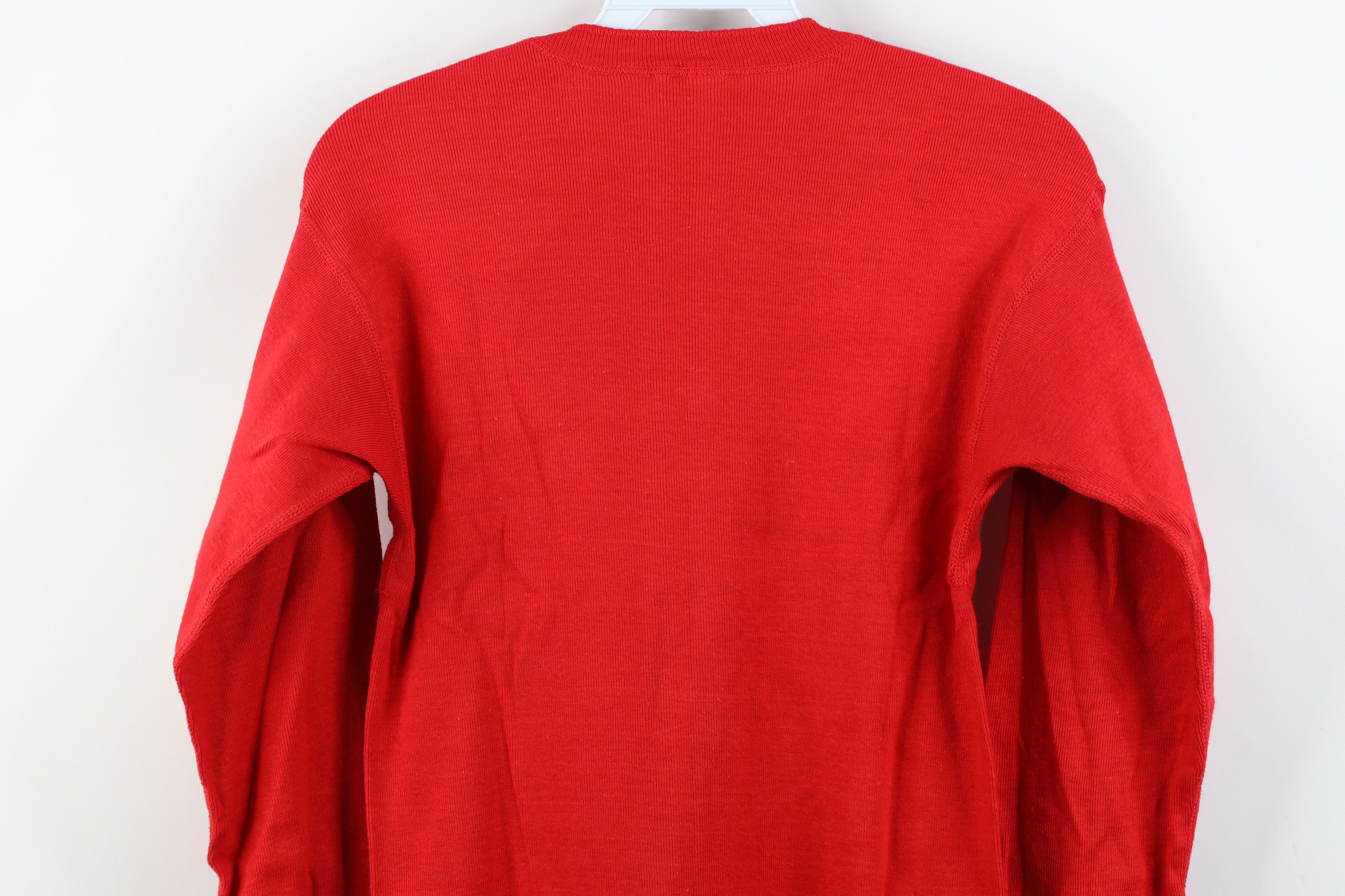Vintage Deadstock Vintage 50s Healthknit Ribbed Henley T-Shirt USA Size US M / EU 48-50 / 2 - 11 Thumbnail