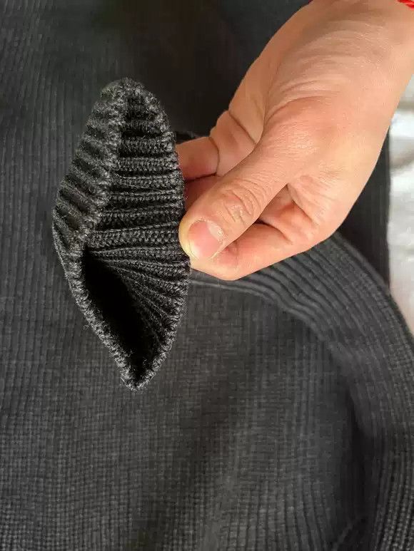 Yohji Yamamoto Yohji Yamamoto YOHJI YAMAMOTO men's sweater with collar n/ Size US L / EU 52-54 / 3 - 4 Thumbnail