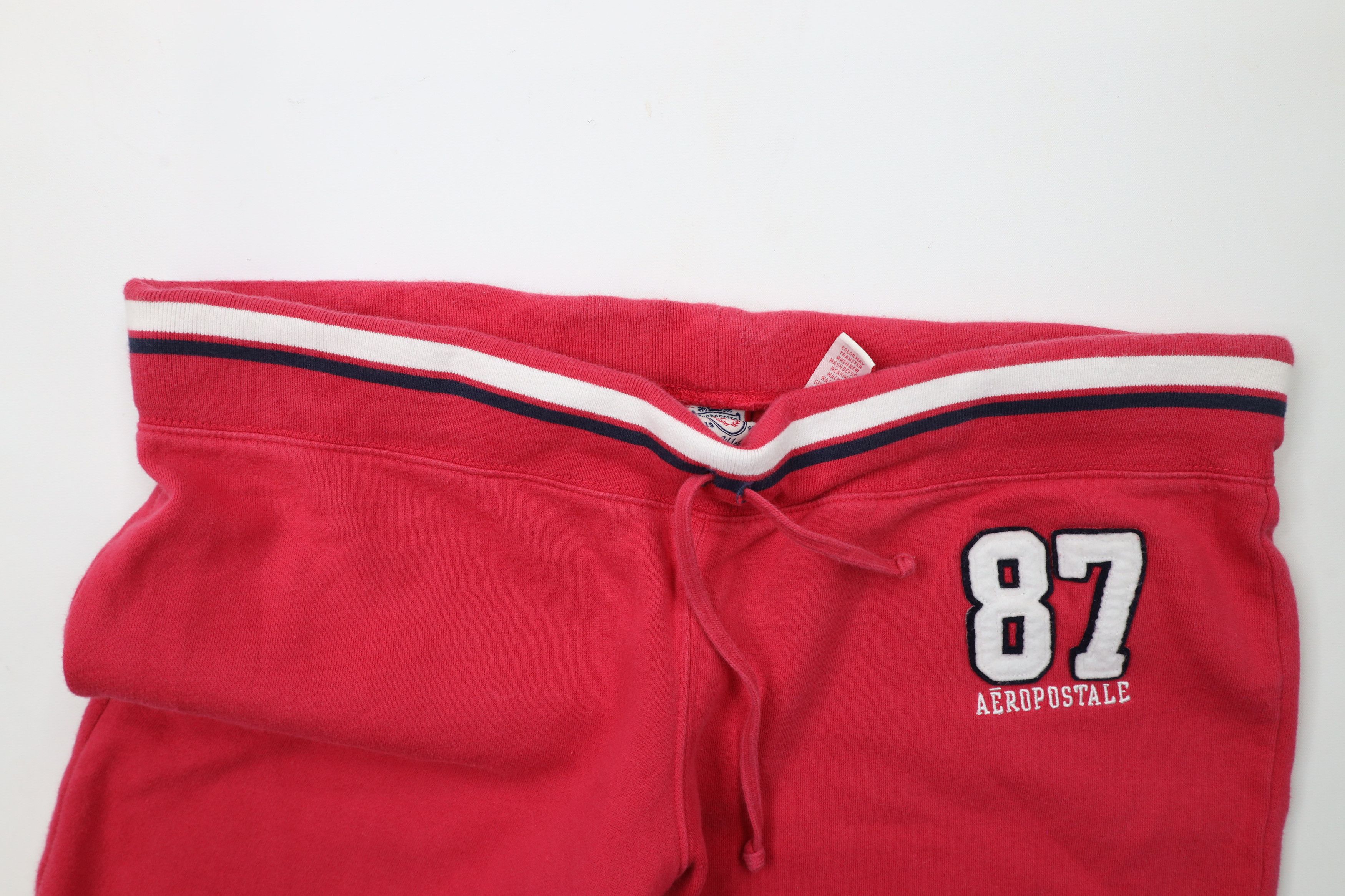 Aeropostale × Vintage Vintage 90s Y2K Aeropostale Babydoll Wide Leg Sweatpants Size 37" - 6 Thumbnail