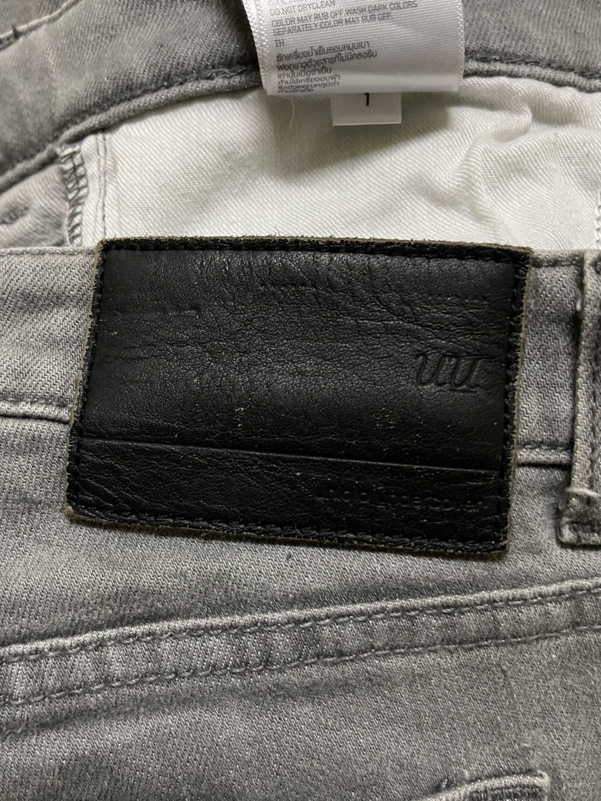 Undercover × Uniqlo Uniqlo Undercover Jeans Size 32" / US 10 / IT 46 - 20 Thumbnail