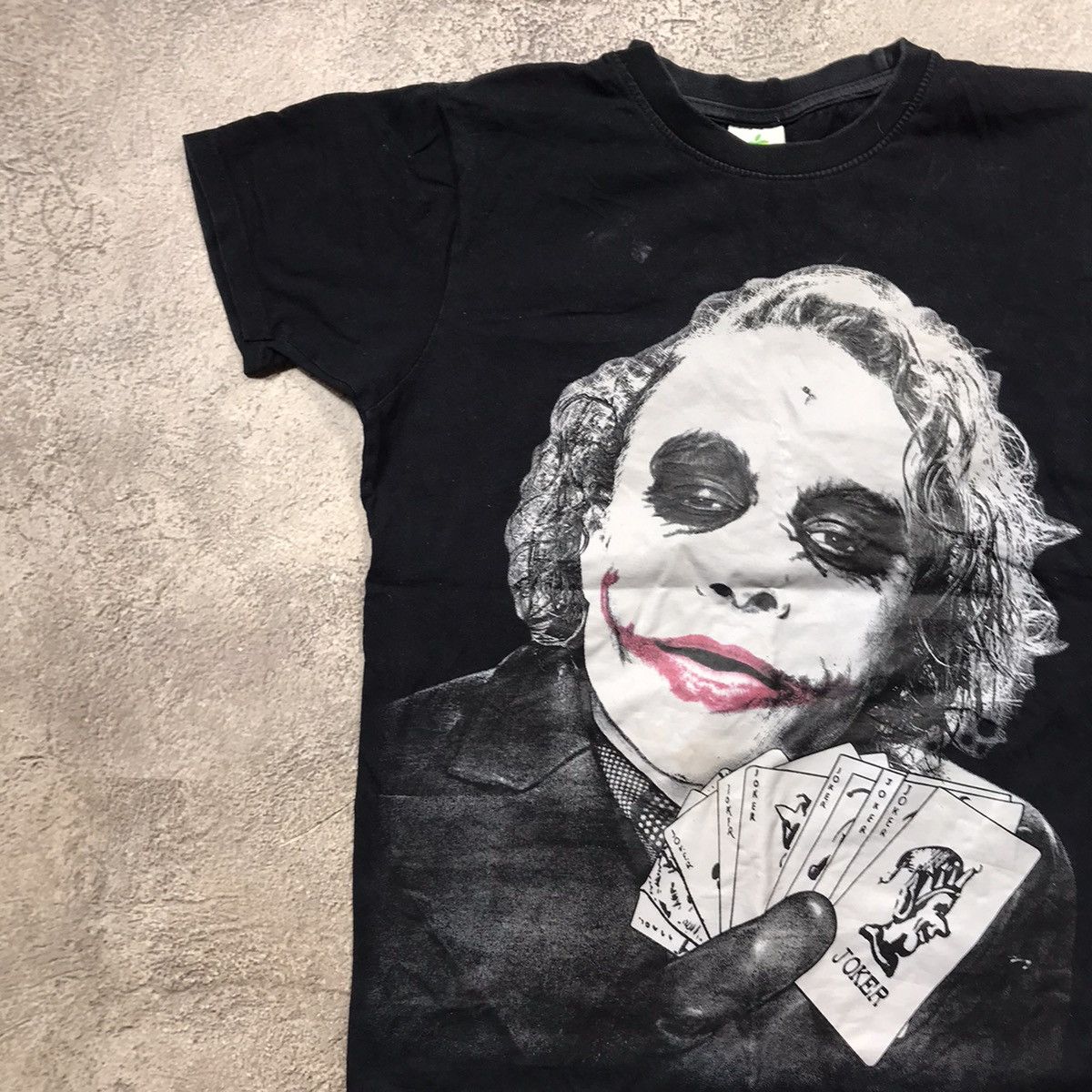 Vintage Vintage 90s Joker Graphic Tee Dark Grunge Streetwear Faded S Size US S / EU 44-46 / 1 - 2 Thumbnail