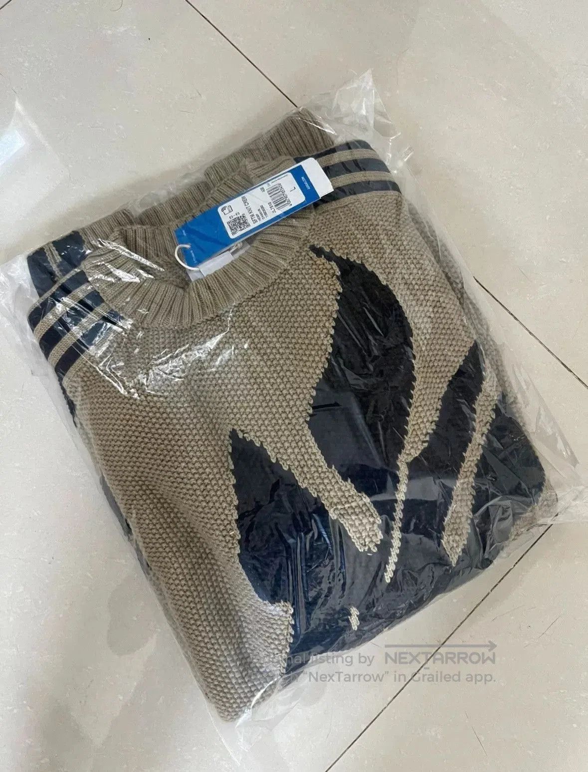 Song For The Mute SFTM x Adidas Sand Knit Sweater. Size US L / EU 52-54 / 3 - 8 Thumbnail