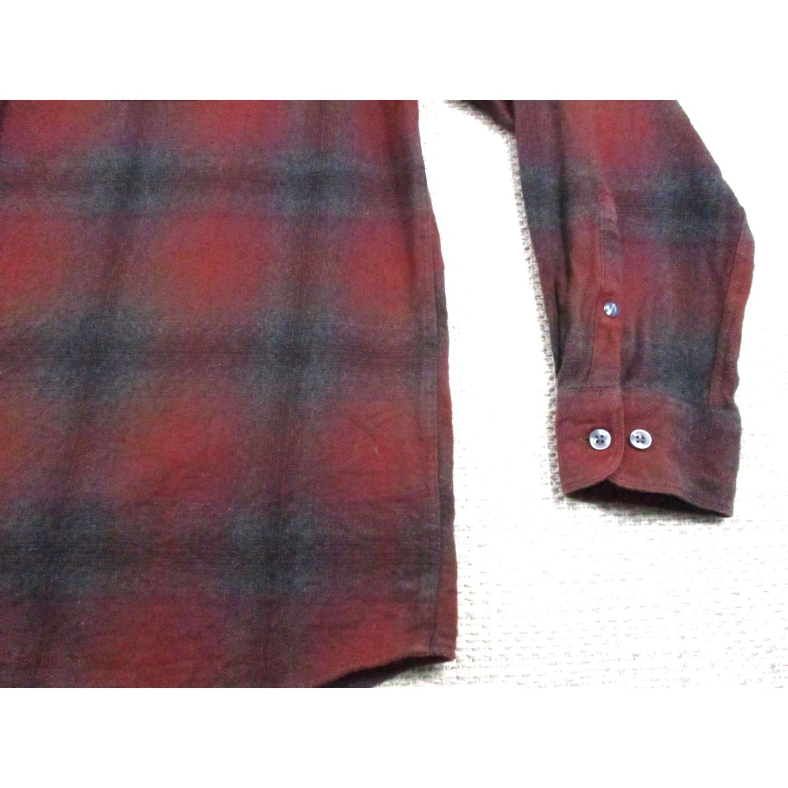 Vintage 32 Bar Blues Shirt Mens XL Button-Down Plaid Shirt Red Black Cotton Flannel Casual Outdoors Long Sleeve Pocketed Vintage? No — remove. Size US XL / EU 56 / 4 - 2 Thumbnail