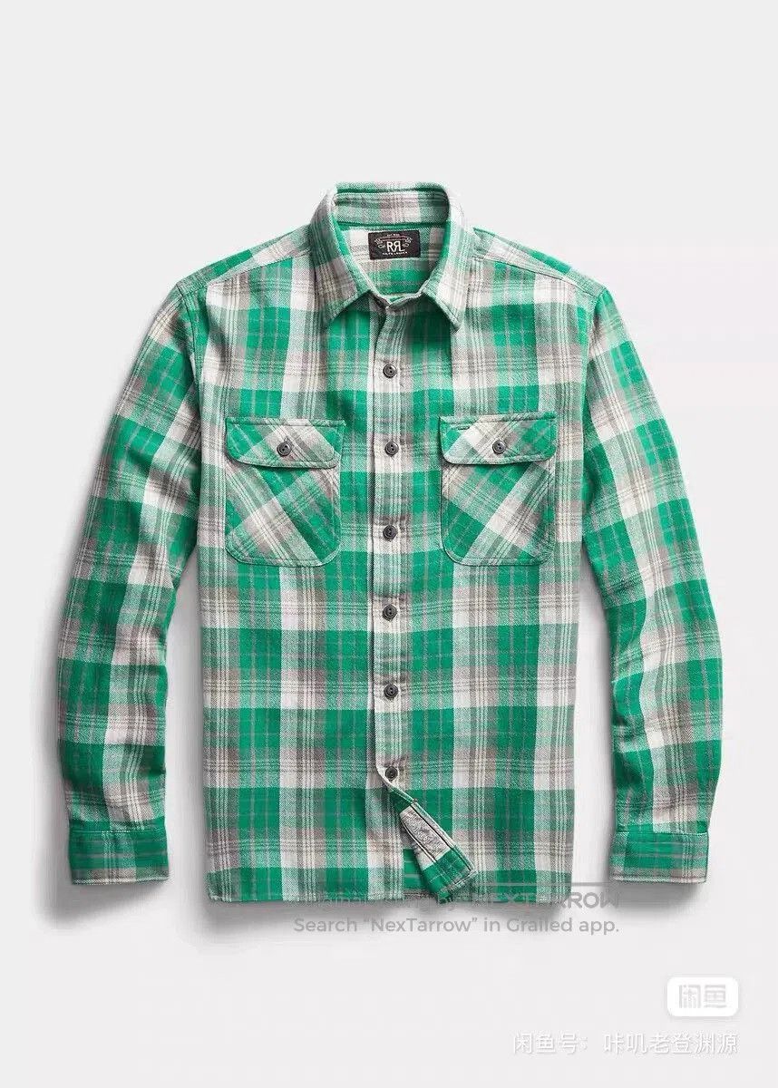 RRL Ralph Lauren RRL Vintage Plaid Work Shirt. Size US S / EU 44-46 / 1 - 1 Thumbnail