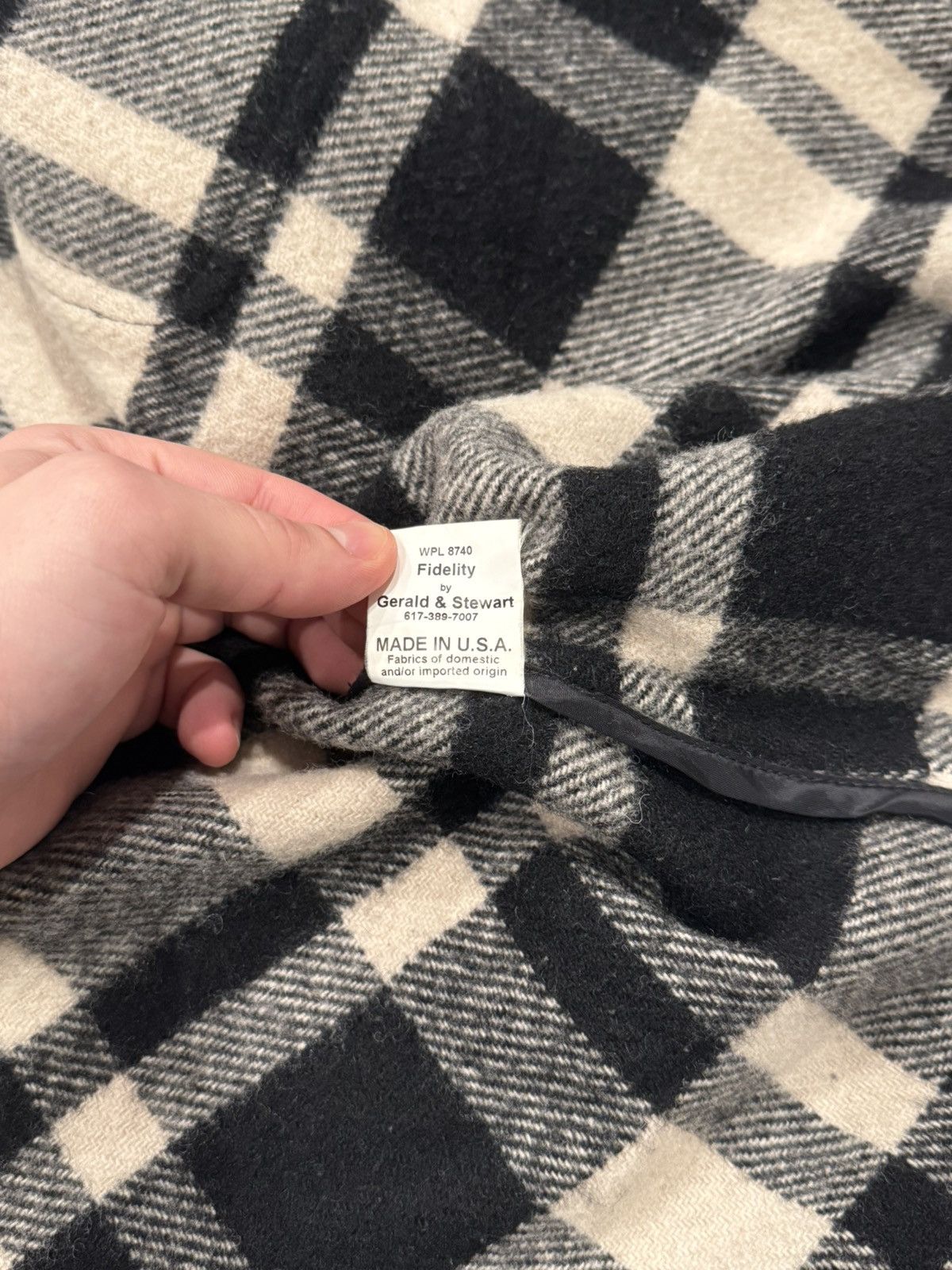 Vintage Gerald & Stewart Fidelity CPO Plaid Wool Button Up Jacket Size US XL / EU 56 / 4 - 10 Thumbnail