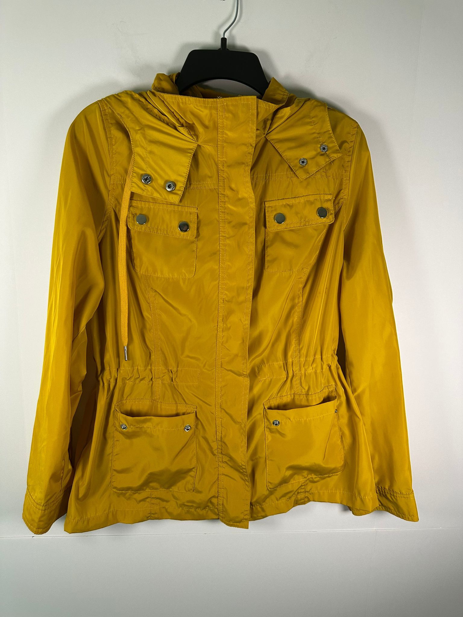 Other Athletic Collection Jacket Womens L Hooded Yellow Size L / US 10 / IT 46 - 1 Thumbnail
