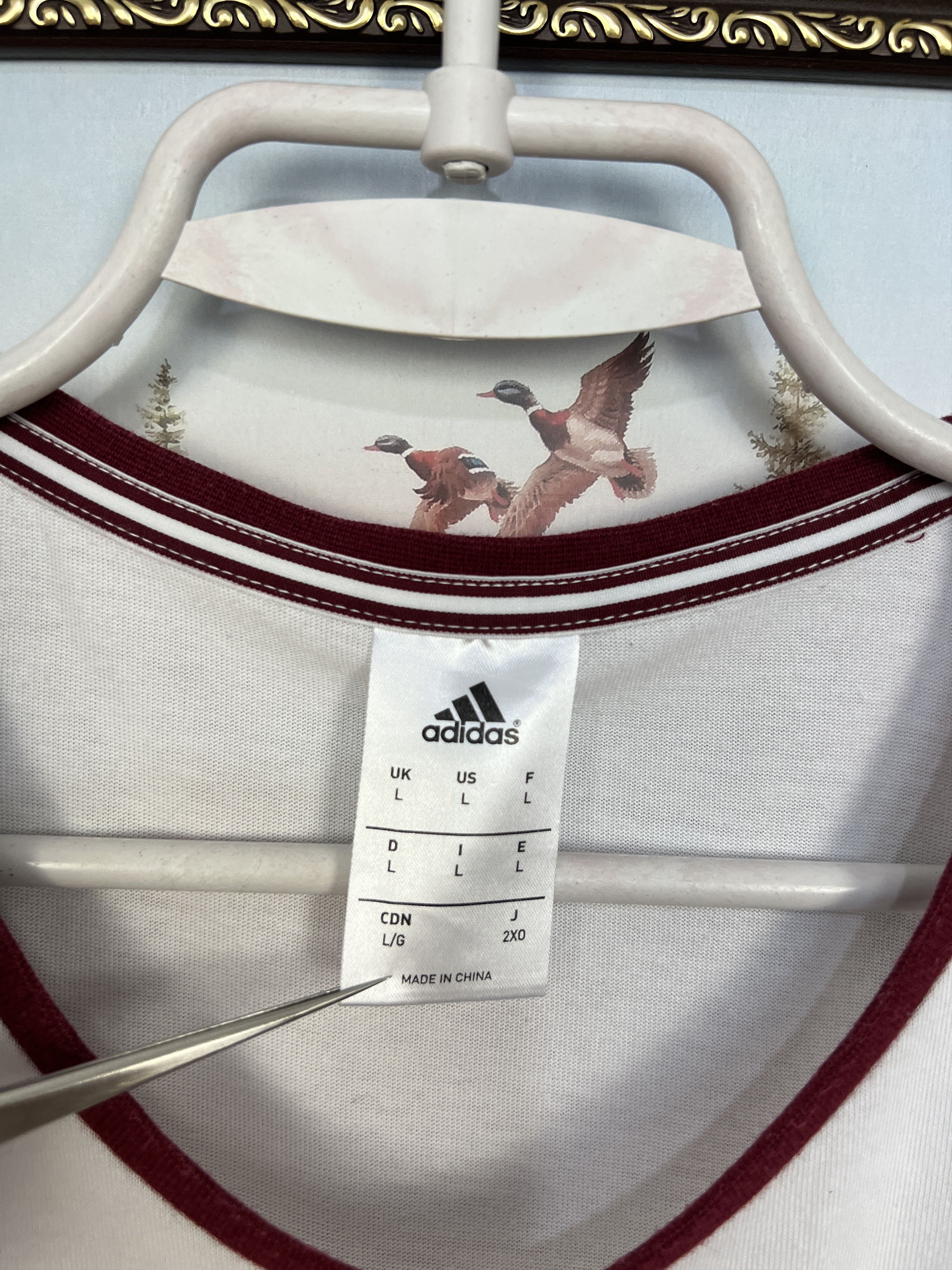 Adidas 2016 Bayern Munich adidas Cotton Tee Football Shirt Soccer Size US L / EU 52-54 / 3 - 5 Thumbnail