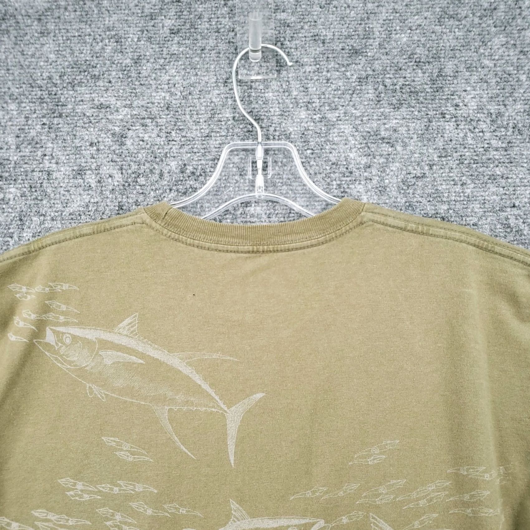 Guy Harvey Guy Harvey T-Shirt Mens M Green Logo Fish Print Short Sleeve Tee Size US M / EU 48-50 / 2 - 5 Thumbnail
