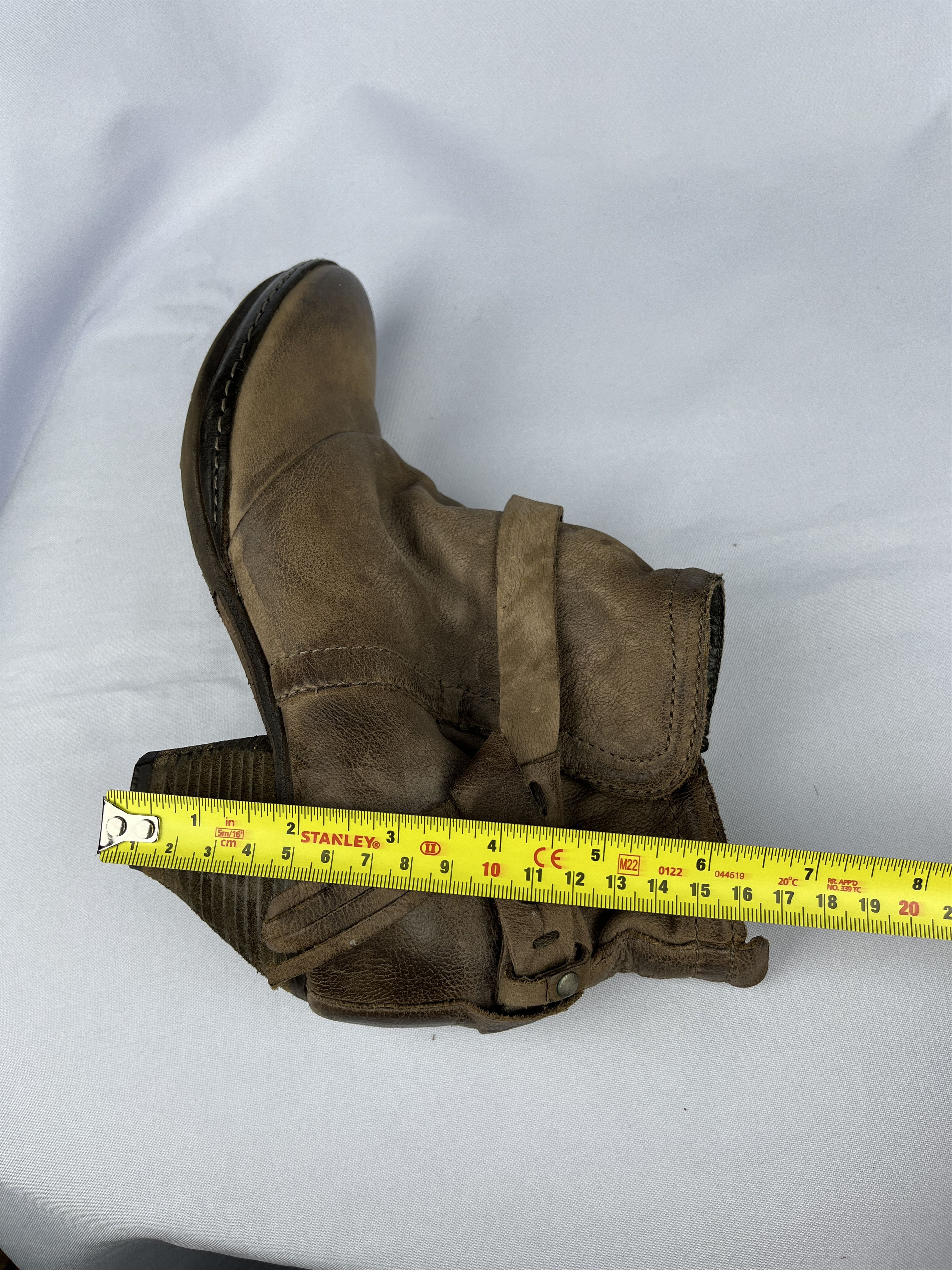 A.S.98 Airstep A. S. 98 Zip Heels Ankle Boots Leather US 8.5-9 Size US 9 / IT 39 - 13 Thumbnail