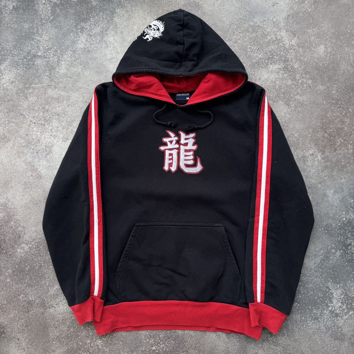 Hysteric Glamour × Japanese Brand × Vintage Fishbone Y2K Vintage Japanese Dragon Hoodie Size US M / EU 48-50 / 2 - 2 Thumbnail
