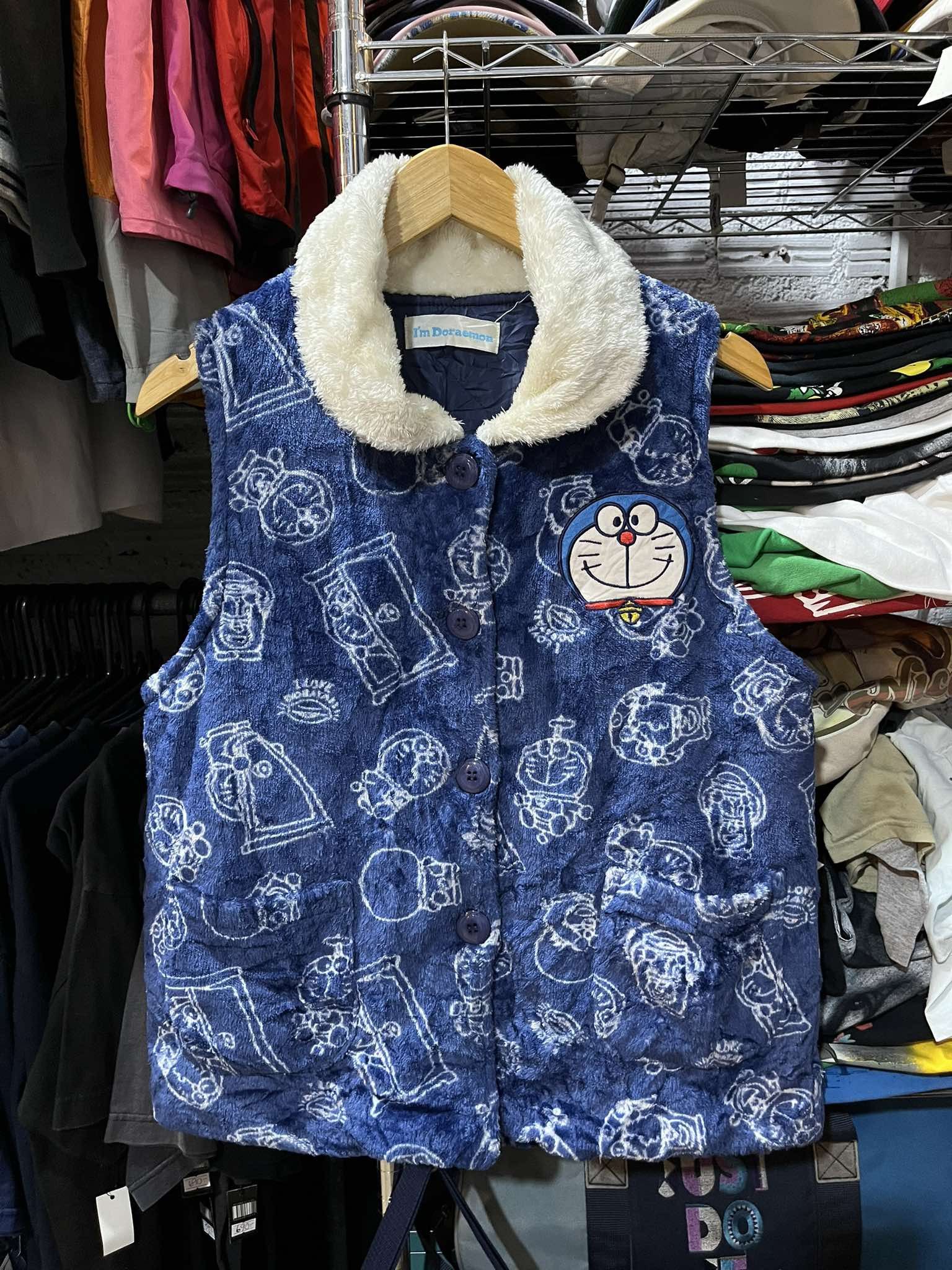 Japanese Brand I'm Doraemon Manga Cartoon Vest Jacket Y2K Size US M / EU 48-50 / 2 - 1 Thumbnail