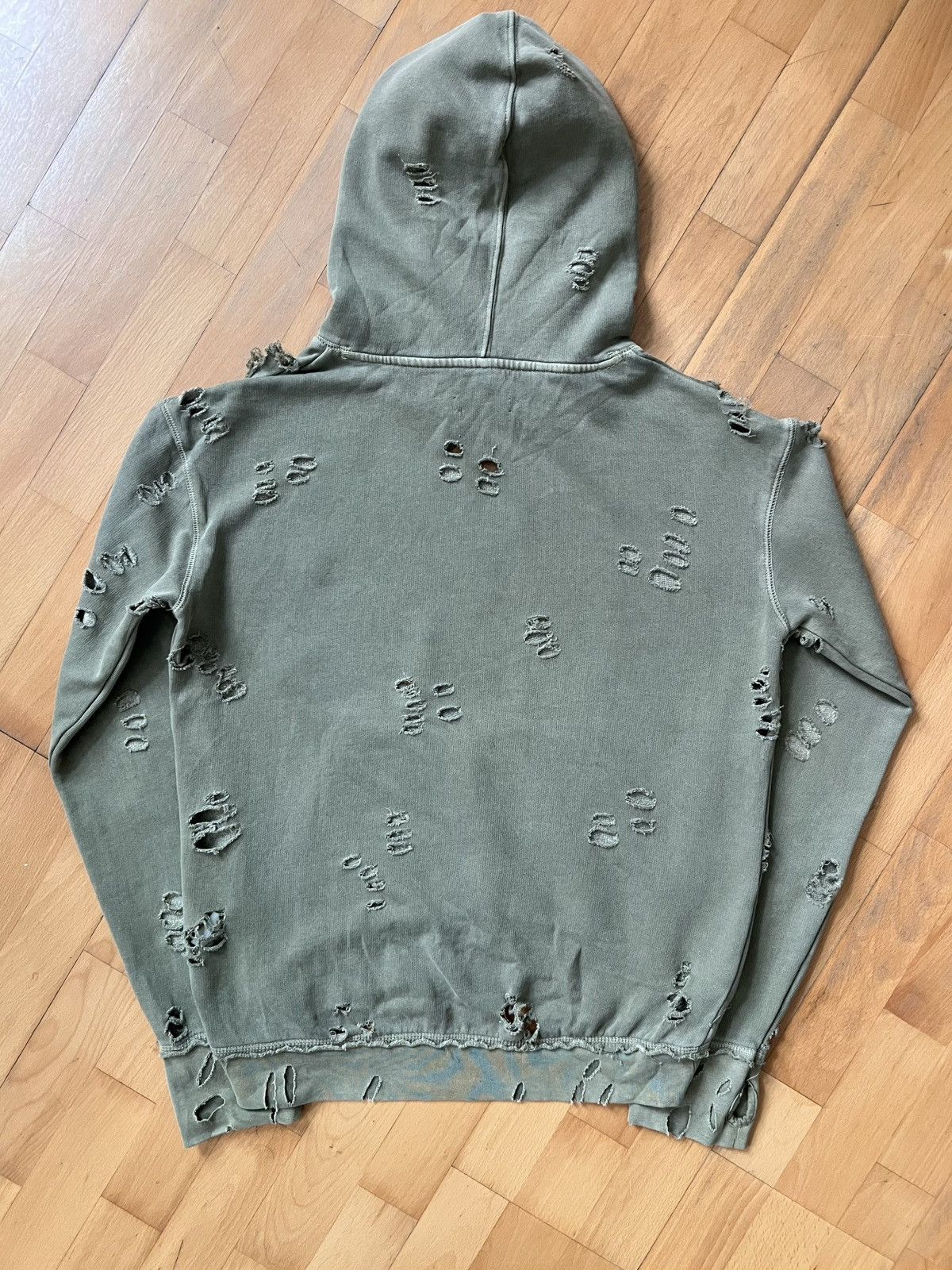 Zadig & Voltaire Zadig & Voltair distressed hoodie Size US S / EU 44-46 / 1 - 6 Thumbnail