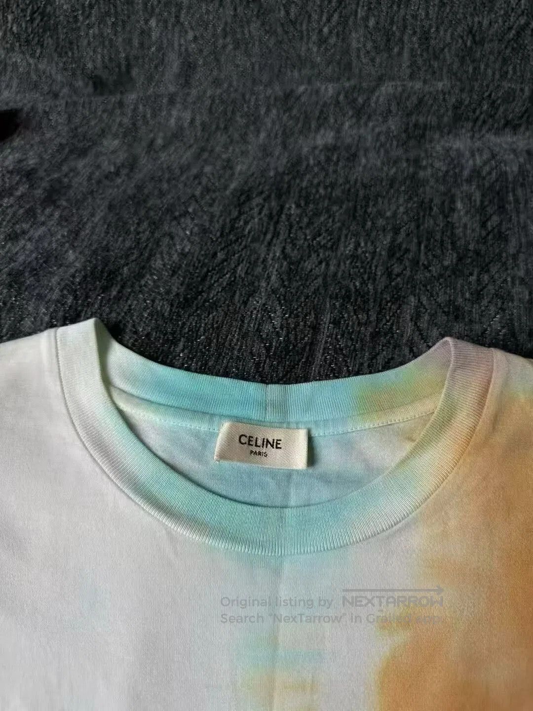 Celine CELINE Tie-Dye Studs Short Sleeve| Size US L / EU 52-54 / 3 - 3 Thumbnail