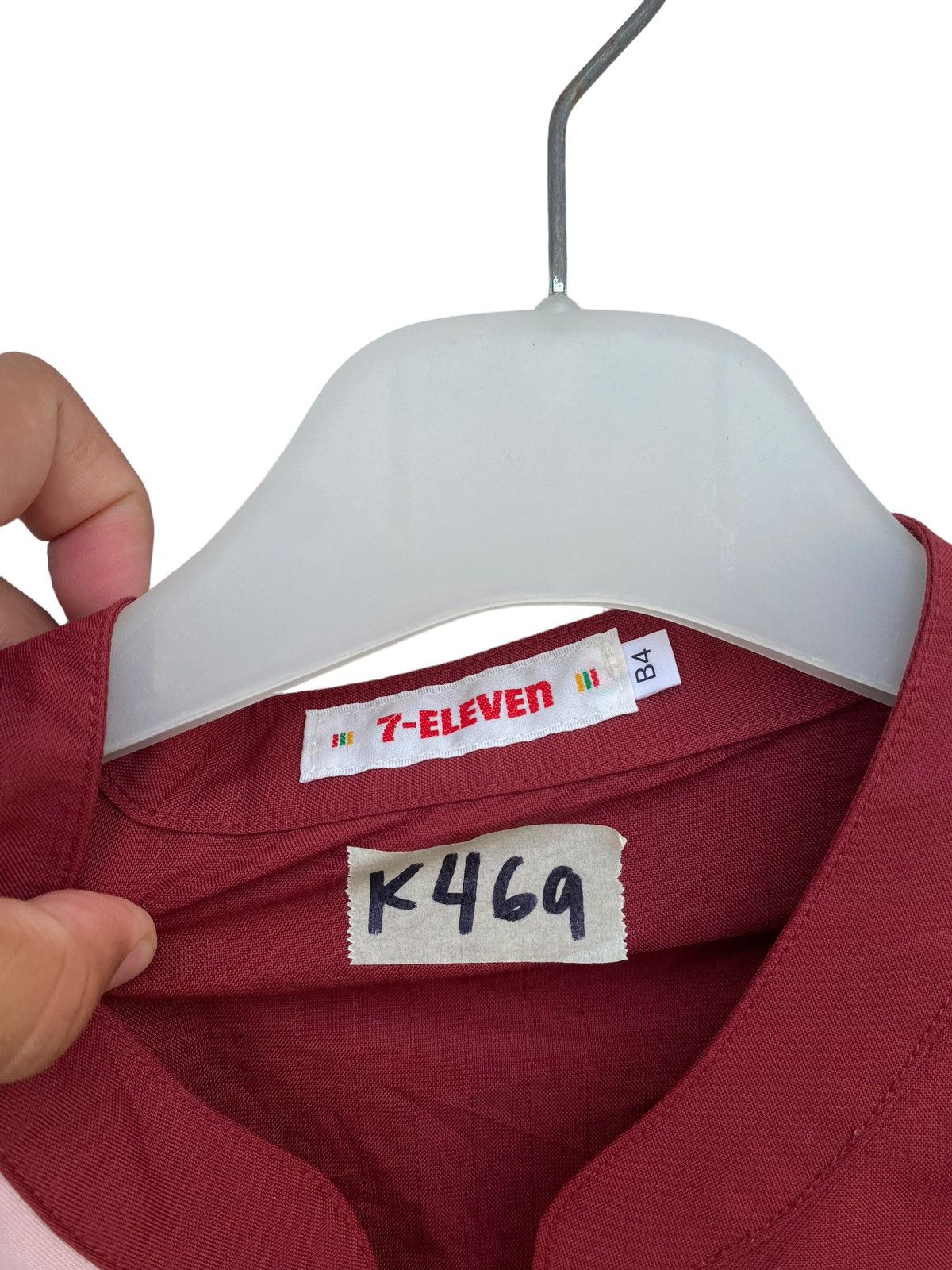 Japanese Brand Vintage Seven Eleven Worker Shirt Size US L / EU 52-54 / 3 - 4 Thumbnail