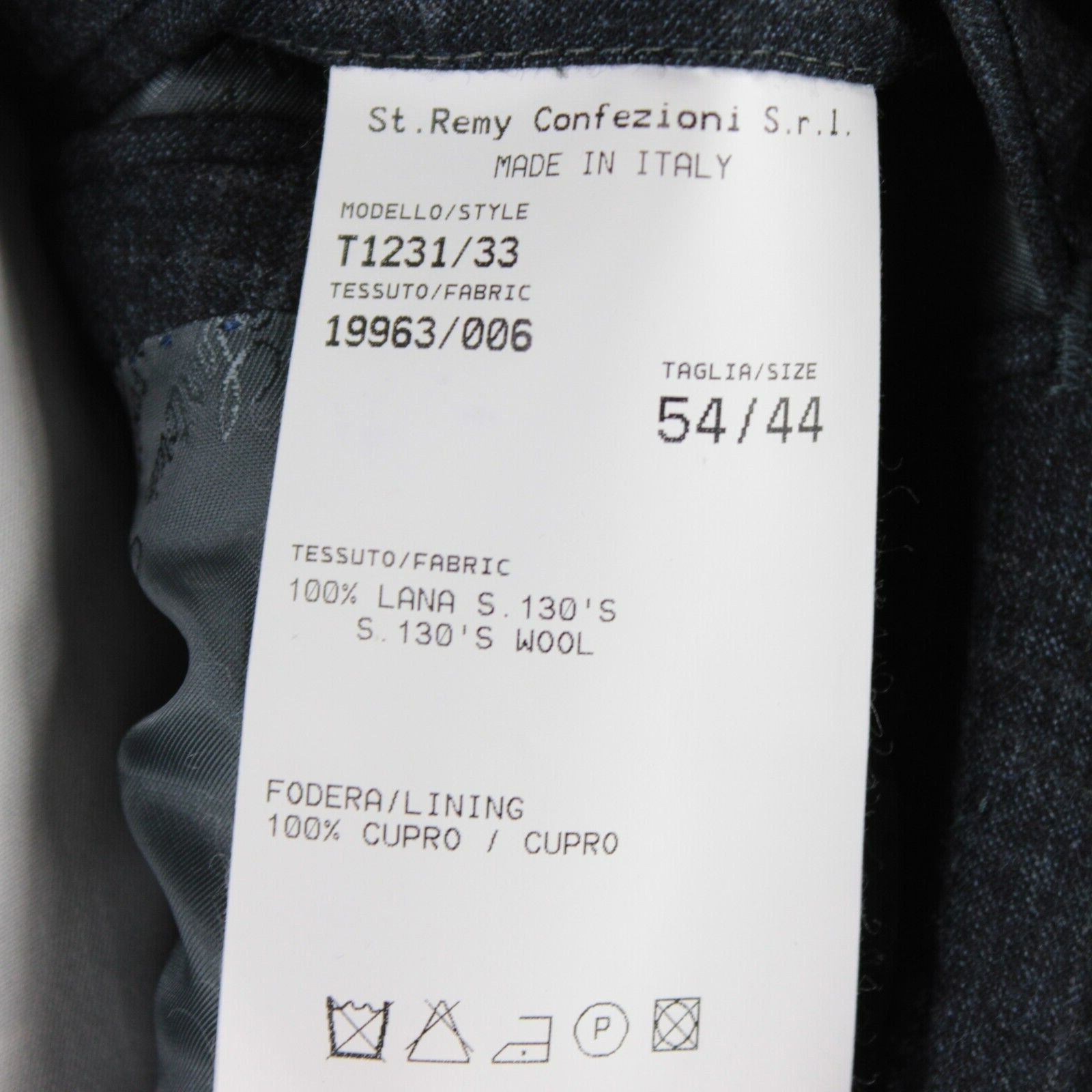 Other Castangia Suit Size US 44 Long in Blue Size 44R - 9 Thumbnail