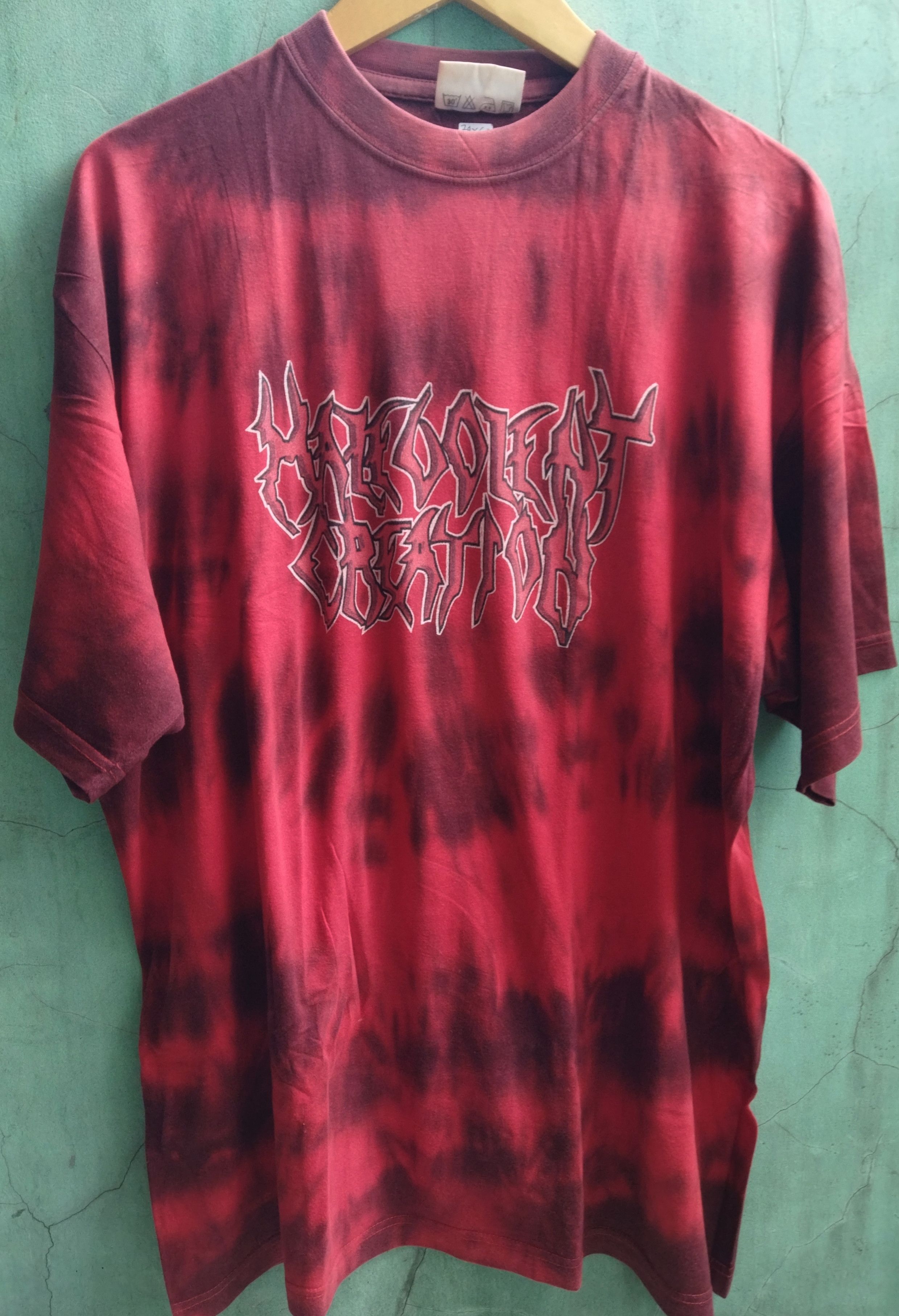 Band Tees MALEVOLENT CREATION tie dye tshirt Size US XL / EU 56 / 4 - 1 Thumbnail