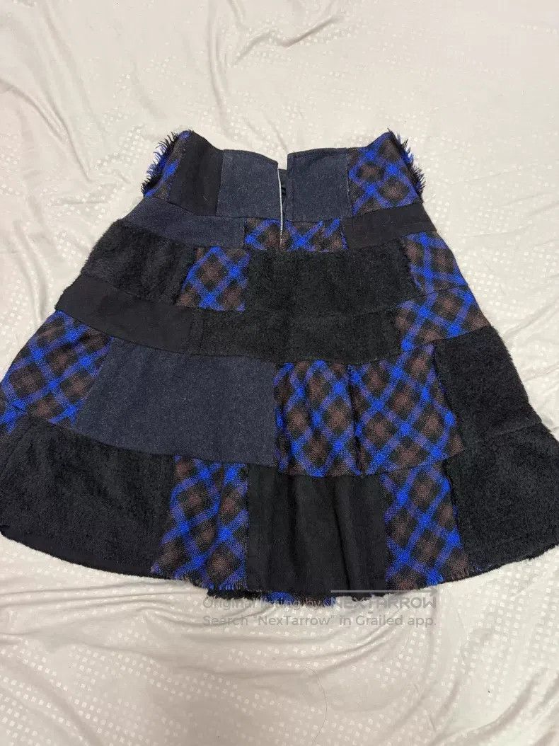 Comme des Garcons Comme des Garcons Assembled checkered half skirt Size 23" - 1 Thumbnail