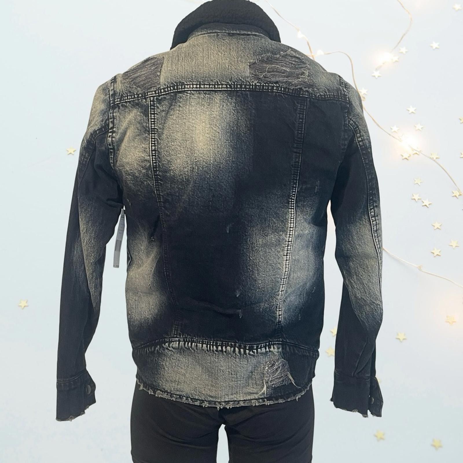 Jordan Craig Jordan Craig Men's Black Denim Winter Jacket size S - NWT Size US S / EU 44-46 / 1 - 2 Thumbnail