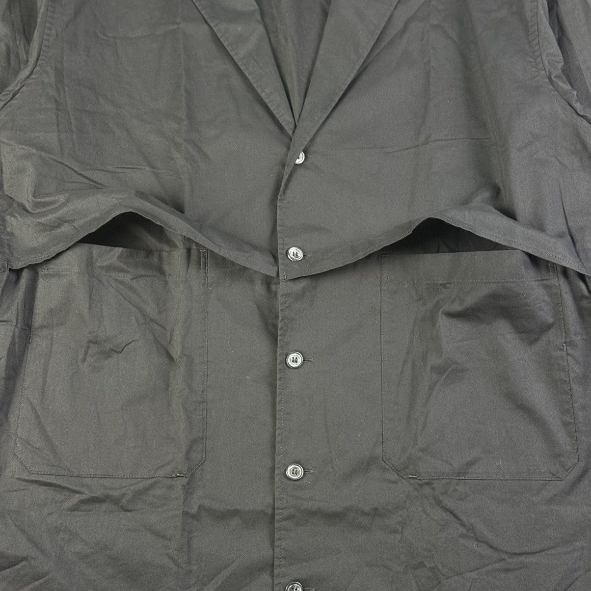 Yohji Yamamoto Yohji yamamoto - S/S20 - Oversized Tailored Shirt Jacket Size US M / EU 48-50 / 2 - 5 Thumbnail