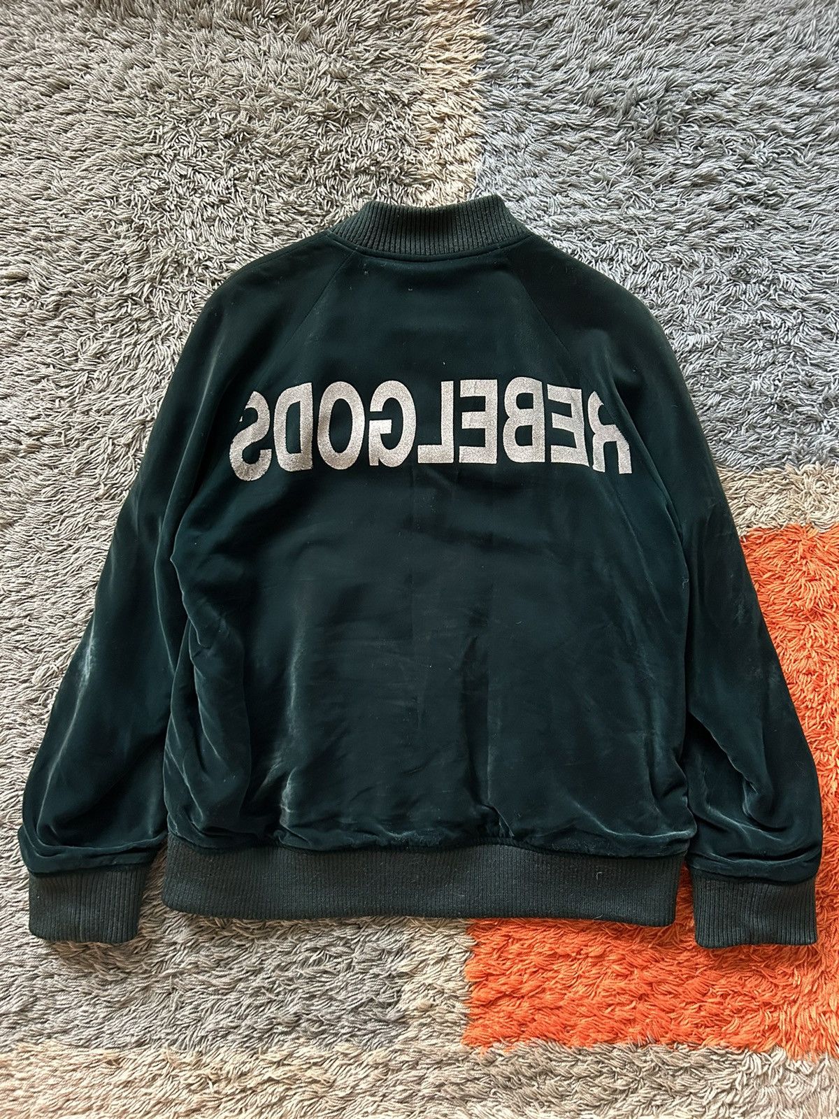 Undercover Rebelgods Green Velour Jacket Size US M / EU 48-50 / 2 - 3 Thumbnail