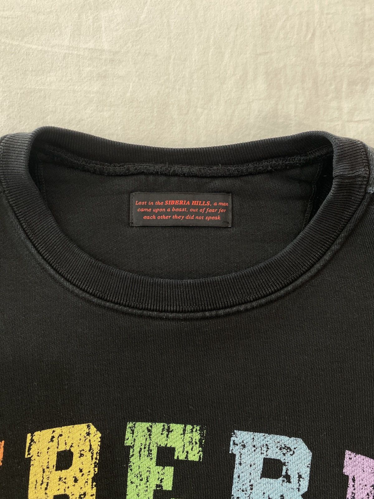 Siberia Hills Siberia Hills FW19 Hammer and Sickle/Siberian Blood Crewneck Size US M / EU 48-50 / 2 - 5 Thumbnail
