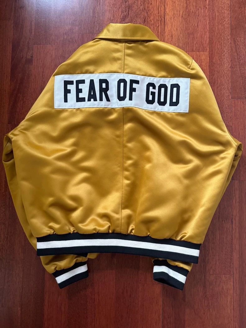 Fear of God Fear of God Season 5 baseball jacket Size US XL / EU 56 / 4 - 1 Thumbnail