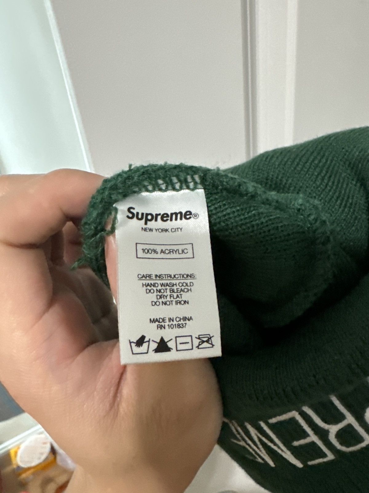 Supreme 1-800 Supreme Beanie Size ONE SIZE - 1 Thumbnail